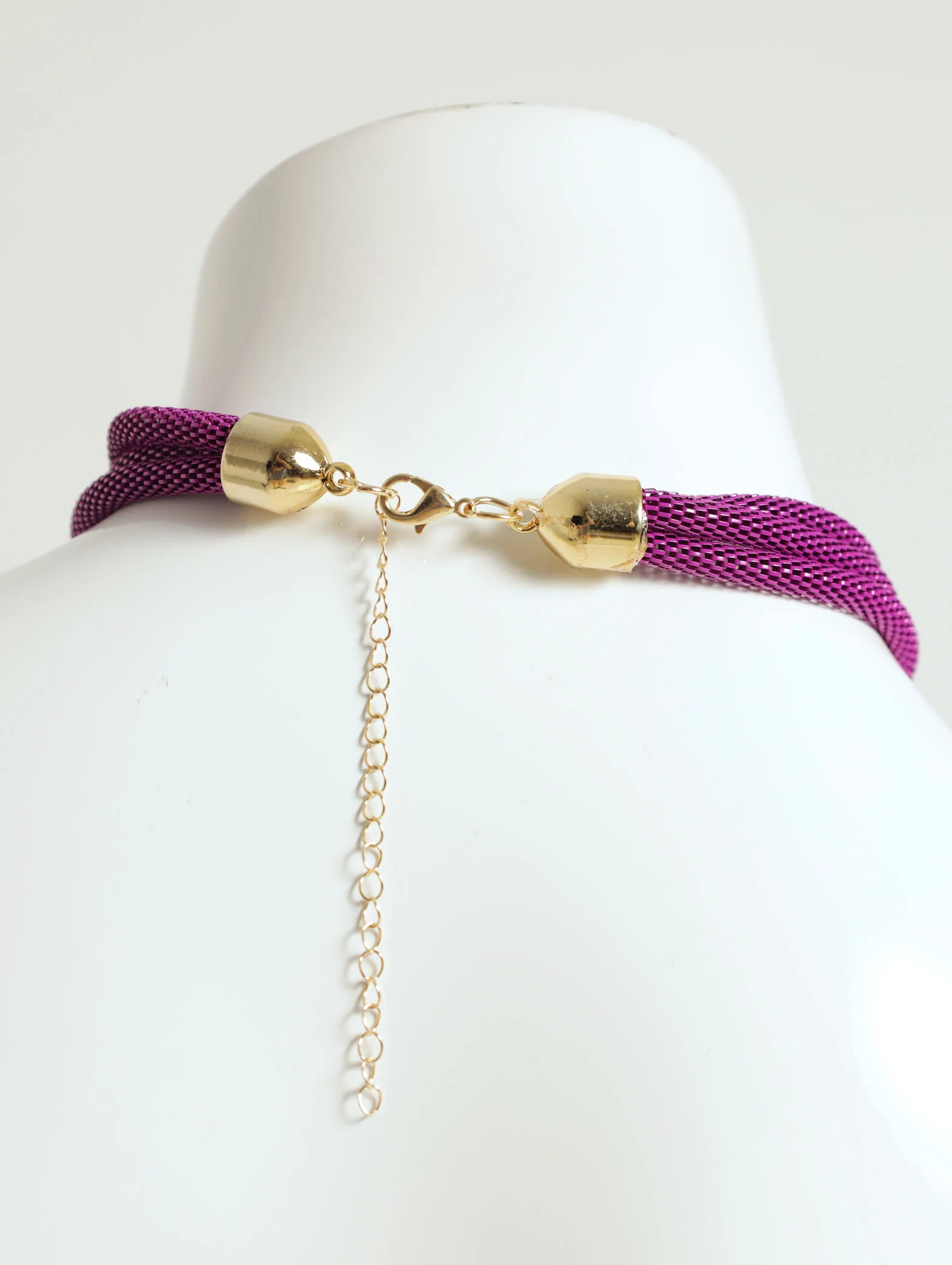Metal Knotted Statement Choker - Image 3