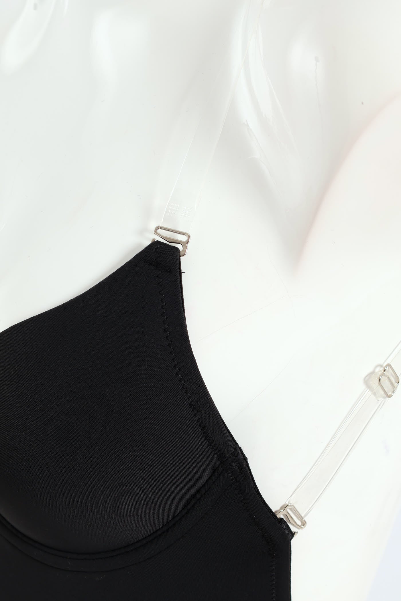 Microfibre Low Back Body Shaper - Black - Image 3