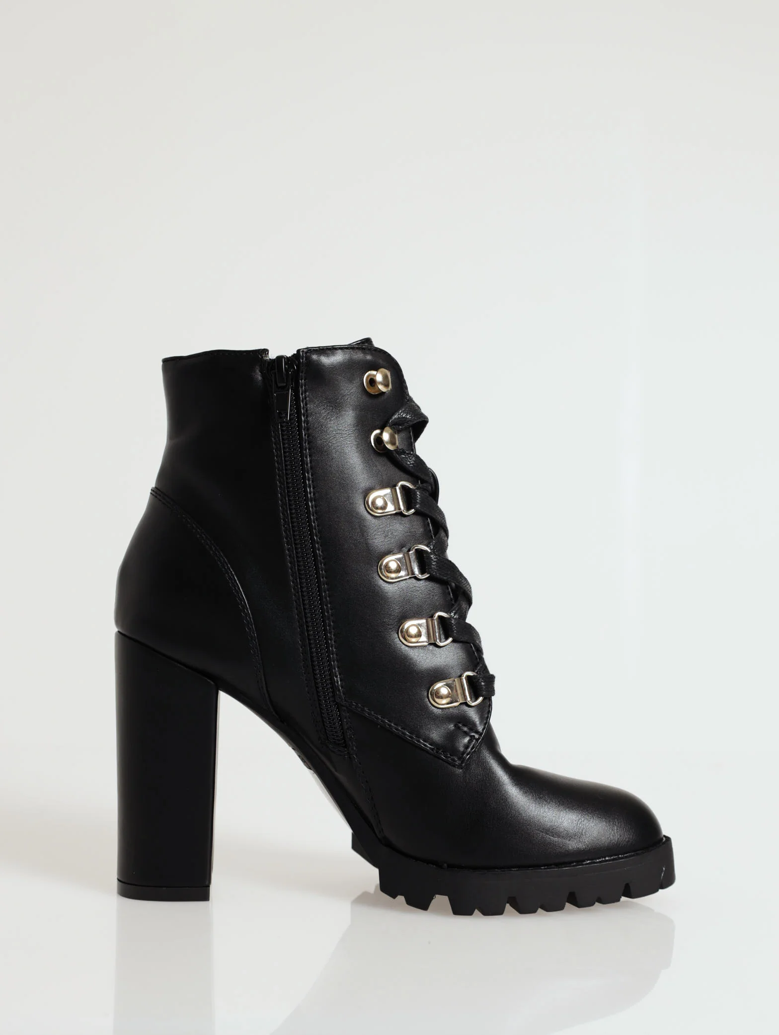 Military Lace Up Chelsea Boot - Image 3