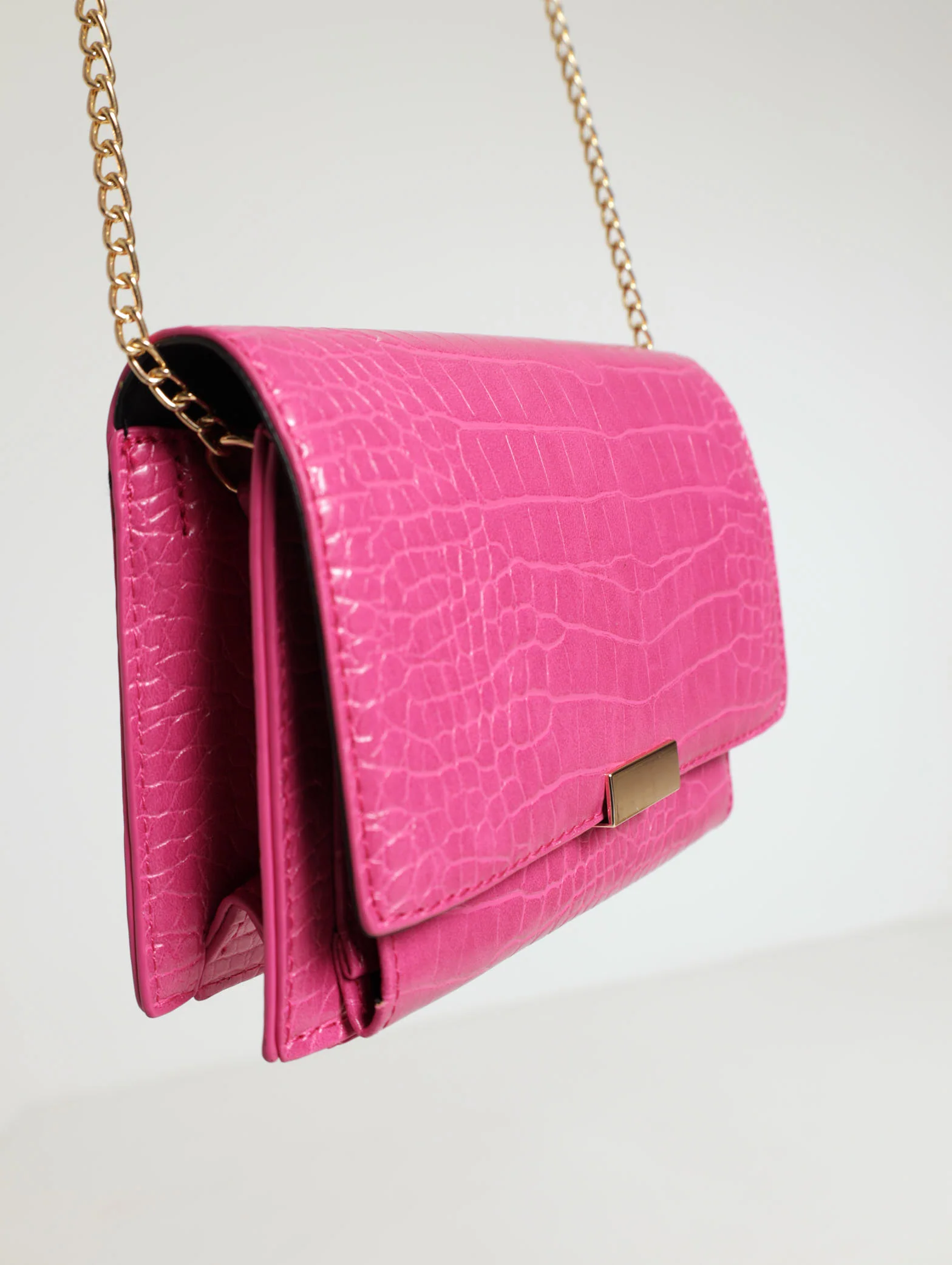 Mini Compartment Clasp Satchel - Image 3