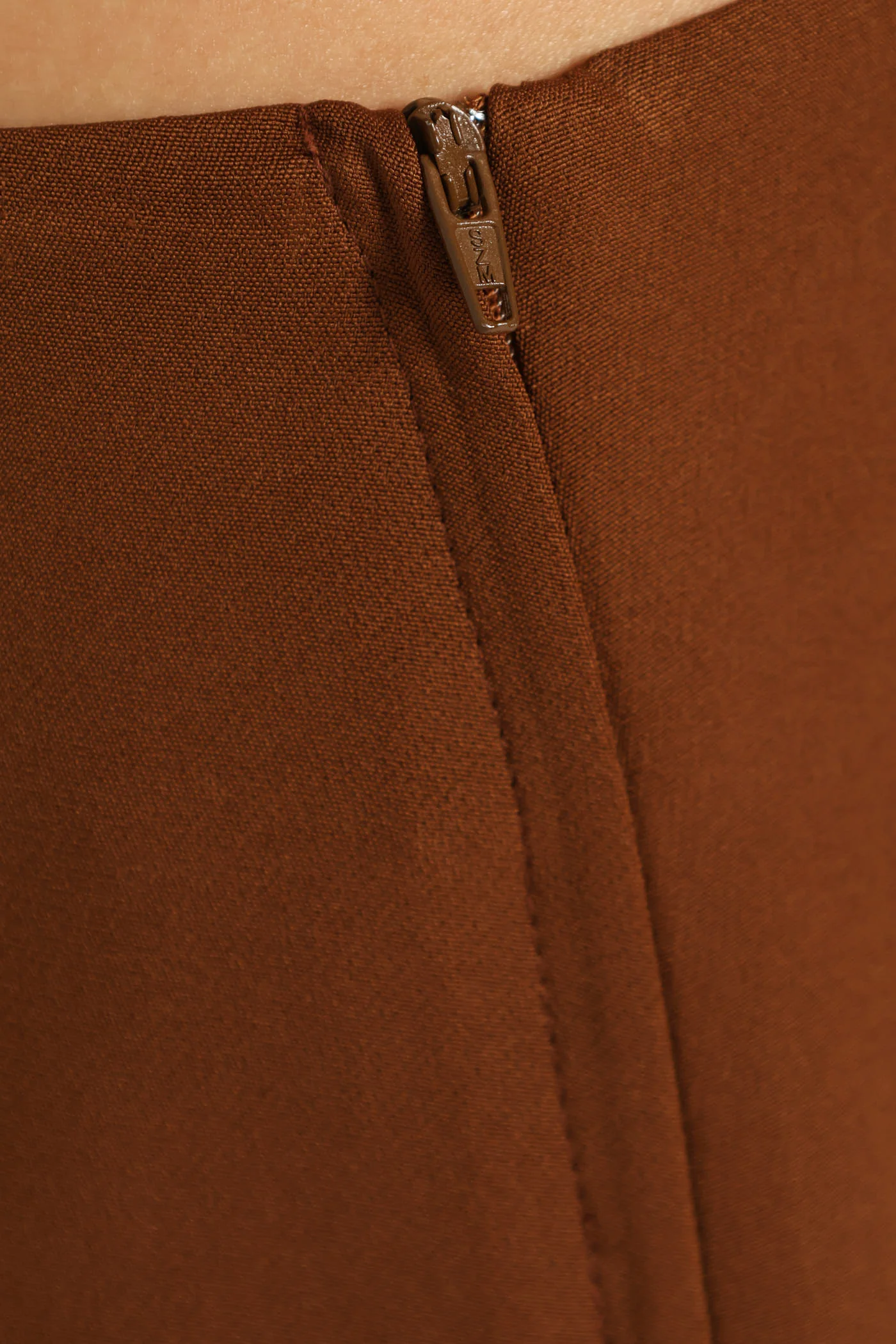 Mini Skirt - Brown - Image 4