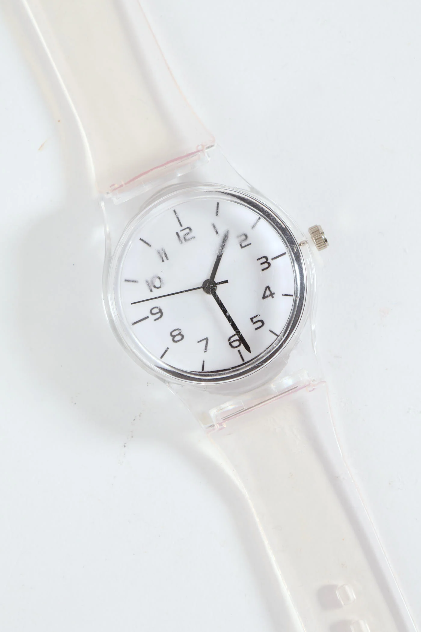 Minimal Transparent Watch - Clear