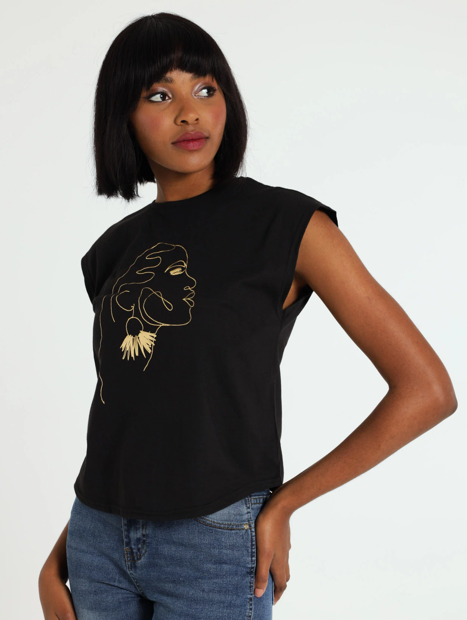 Minimalist Face Tee - Image 2