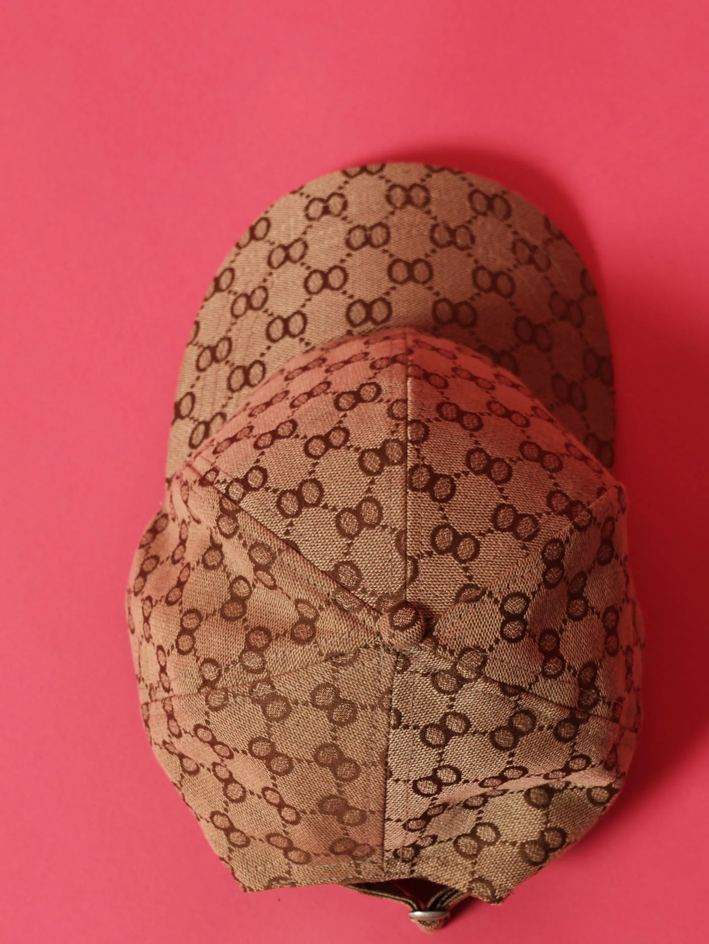 Monogram Peak Cap - Brown - Image 4
