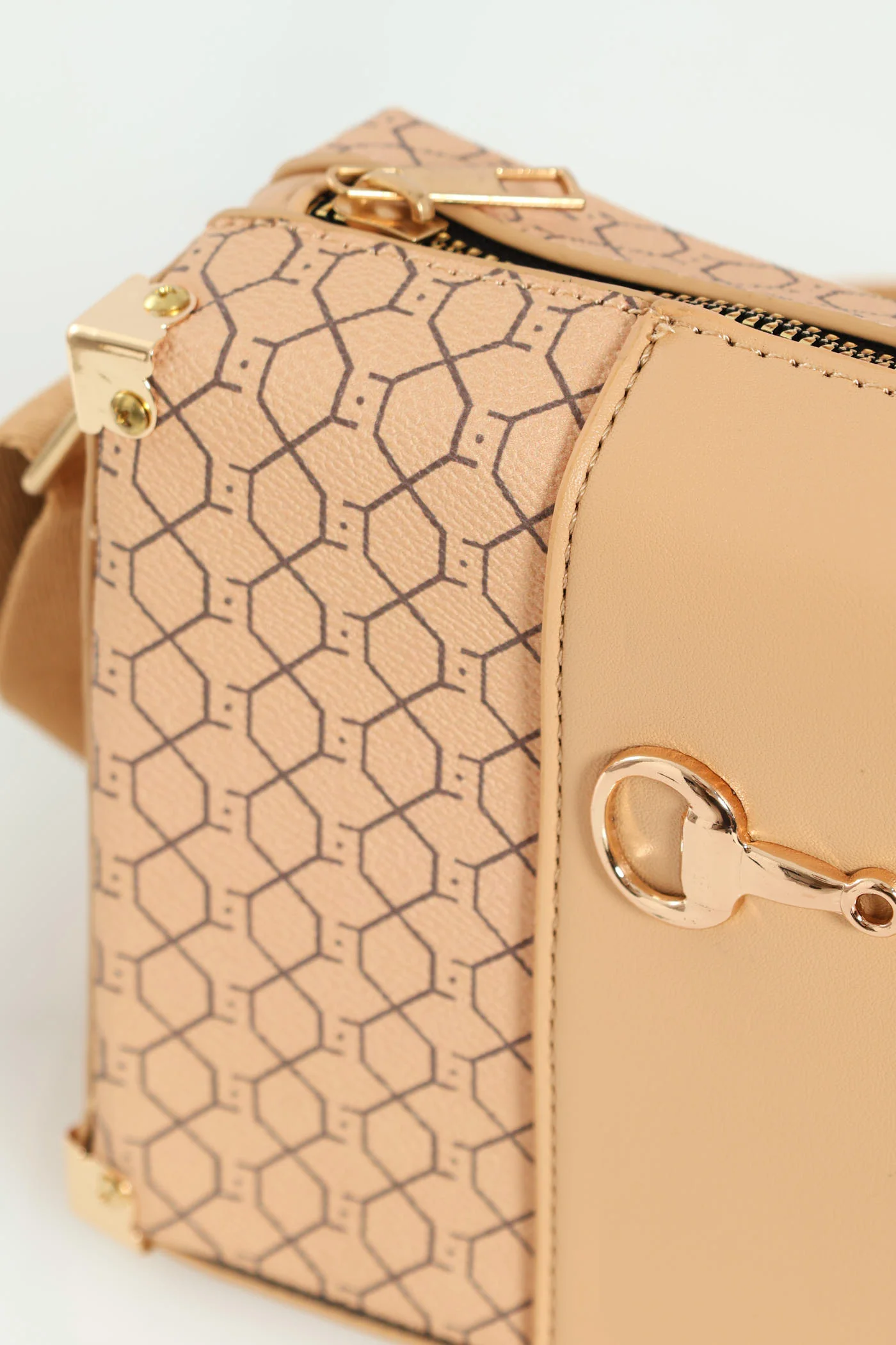Monogram Plaque Messenger Bag - Multi - Image 3