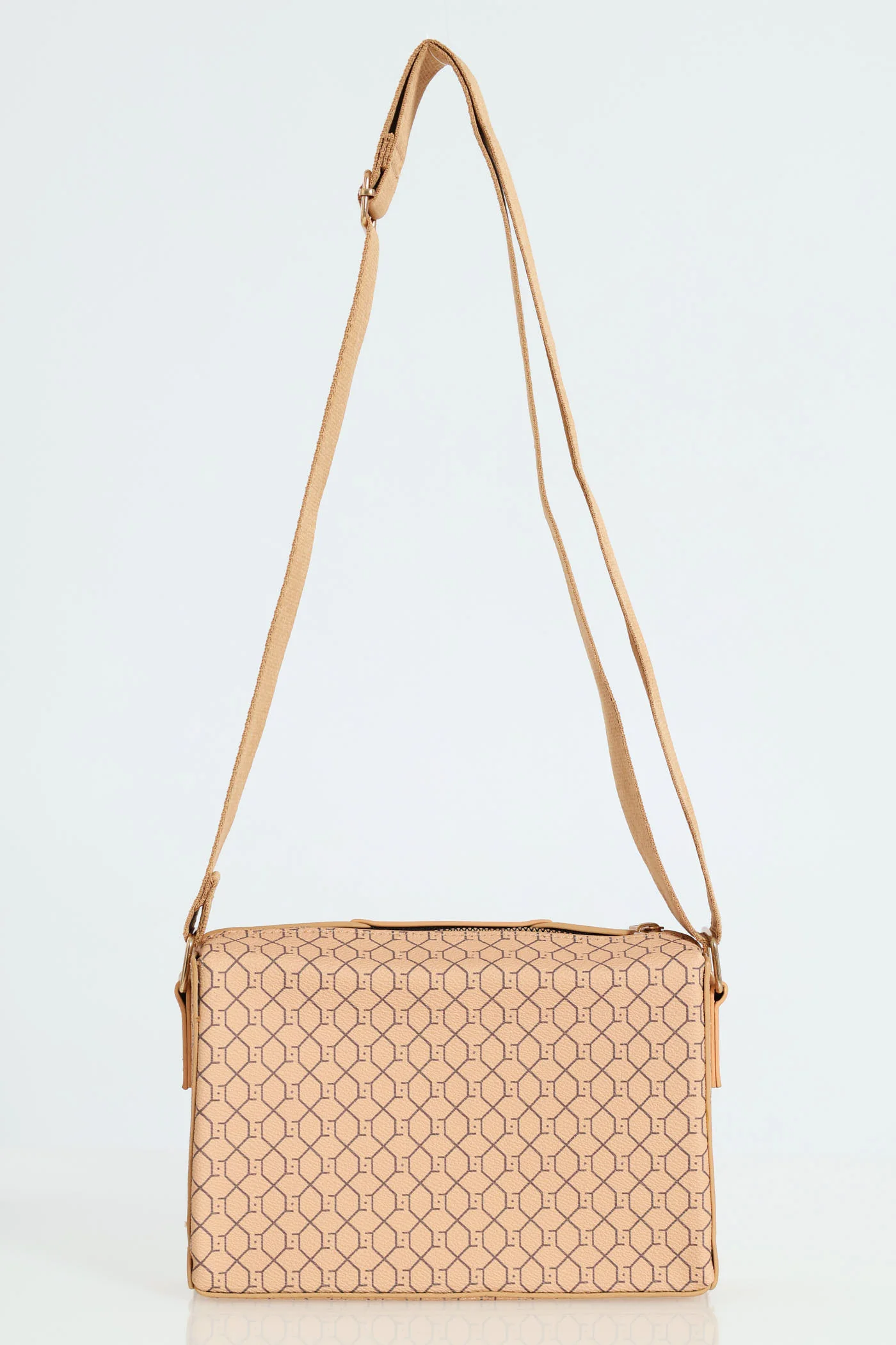 Monogram Plaque Messenger Bag - Multi - Image 5