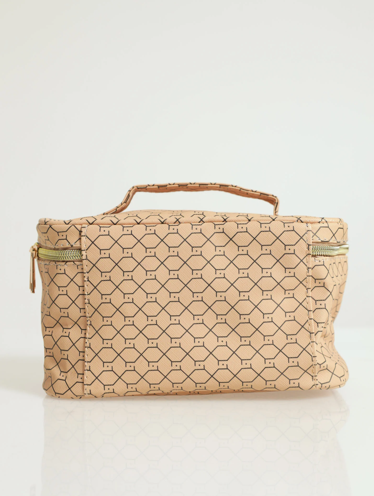 Monogram Pu Printed Cosmetic Bag - Image 4