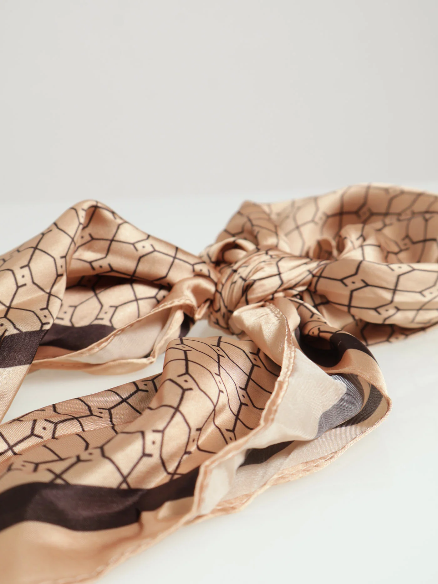 Monogram Satin Scarf - Image 2