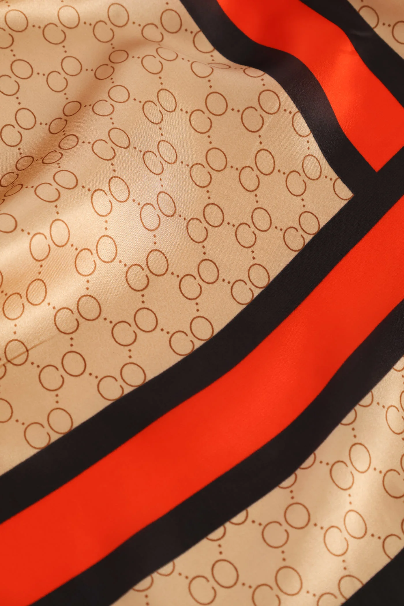 Monogram Sheer Large Scarf - Neutral - Image 3