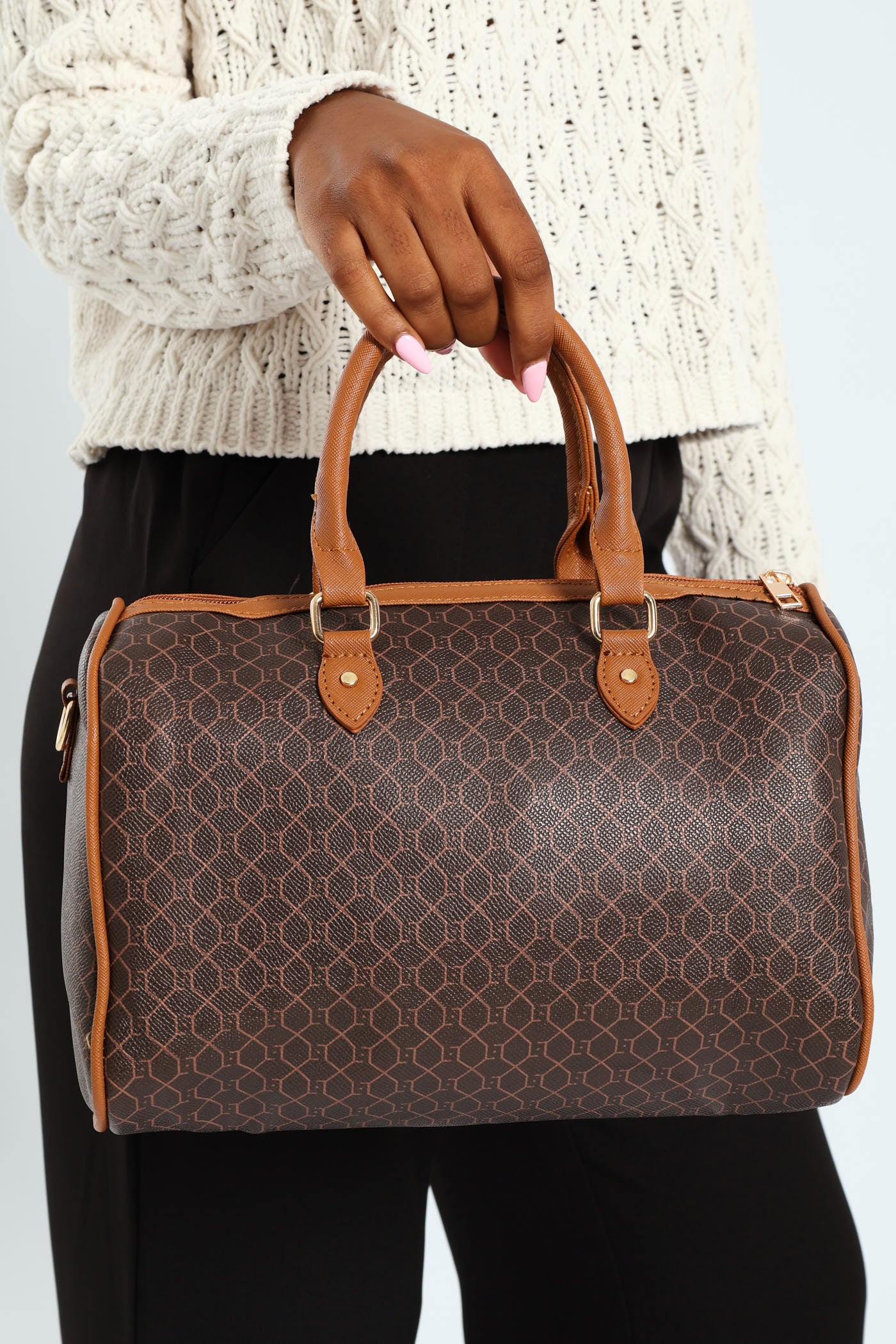 Monogram Speedy Bag - Brown - Image 4