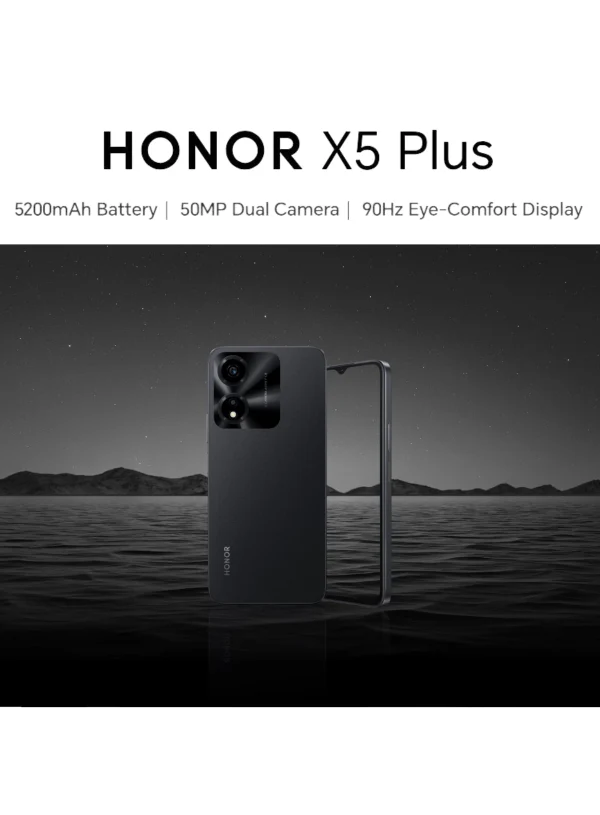 X5 Plus 64GB Dual Sim Black Cellphone MTN - Image 3