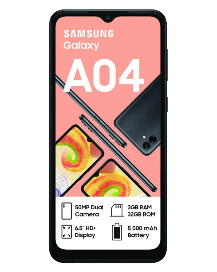 Galaxy A04 32GB Dual Sim Green Cellphone MTN NL