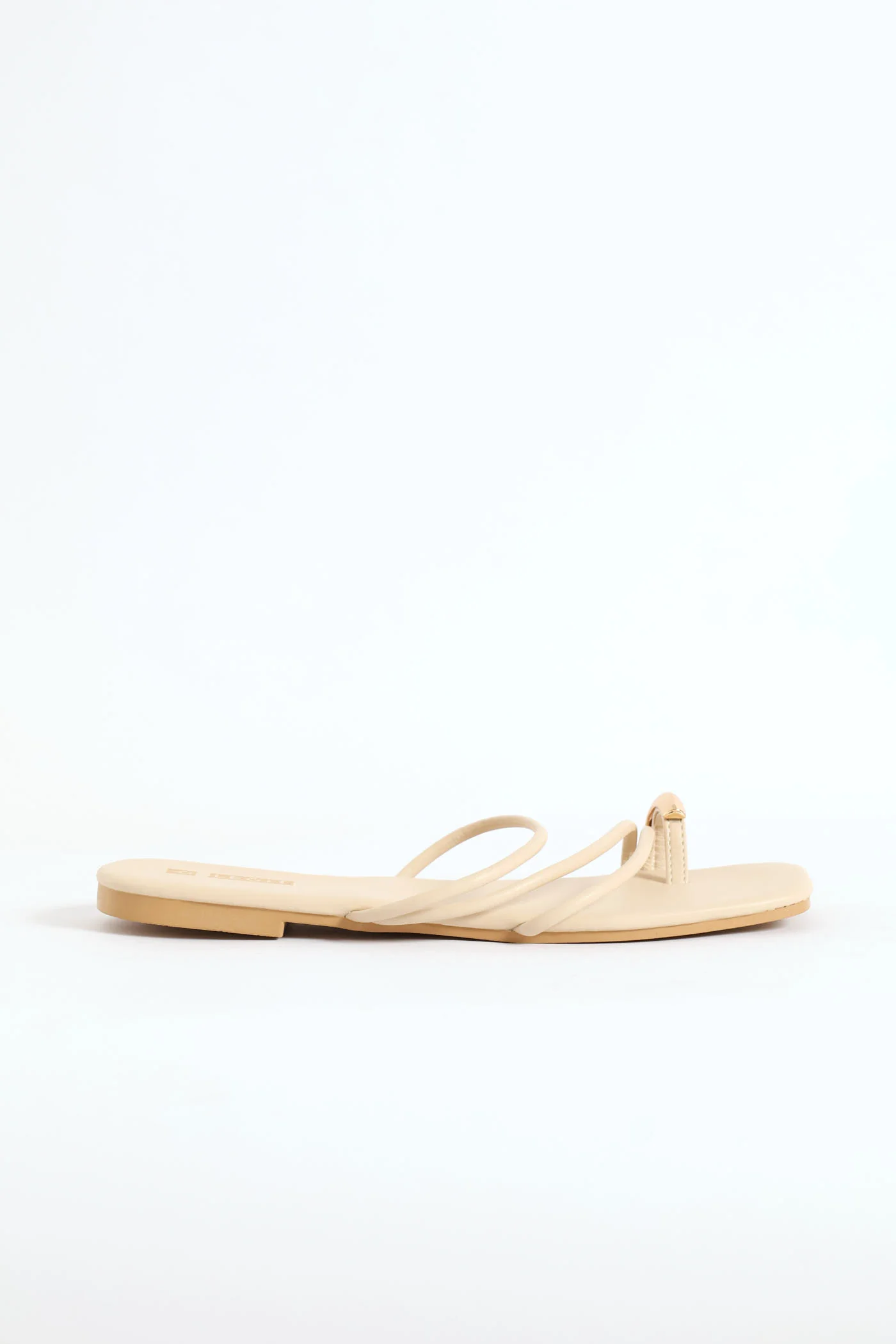 Multi Asymetrical Strap Sandal - Off White - Image 4