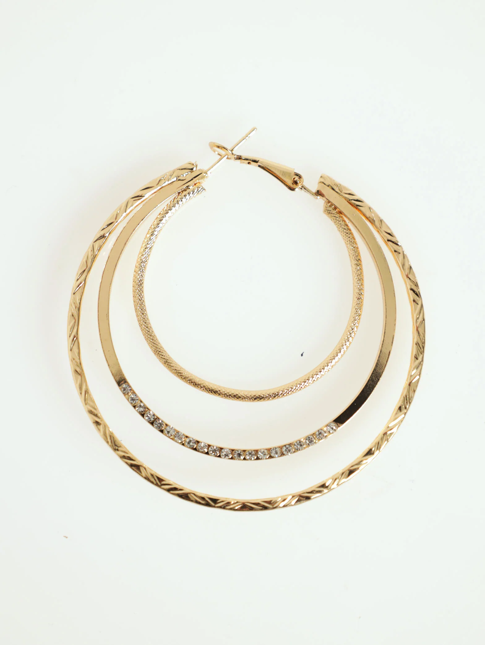 Multi Layer Hoop Earring - Image 3