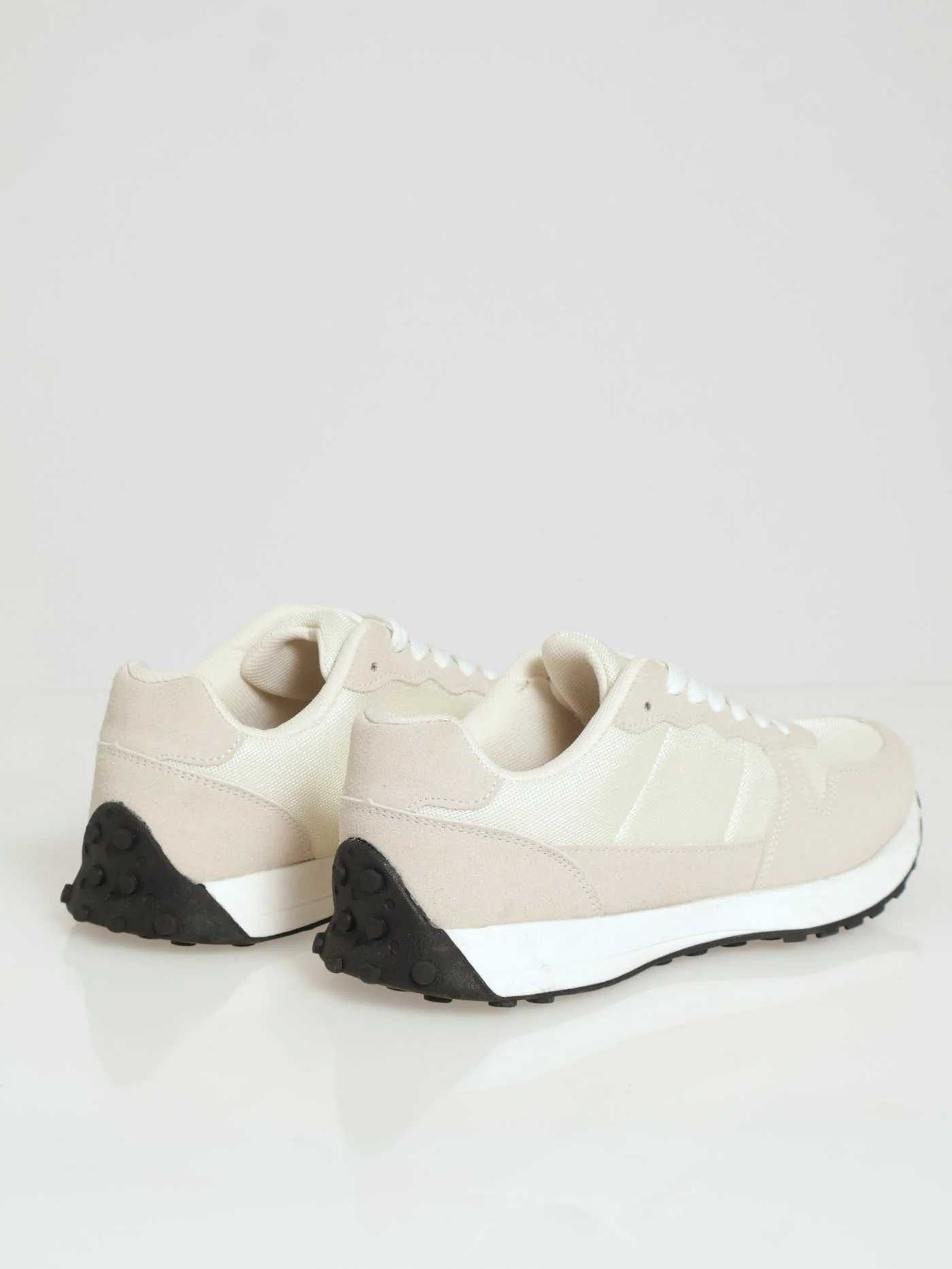 Multi Paneled Sportlook Sneaker - Sand - Image 4