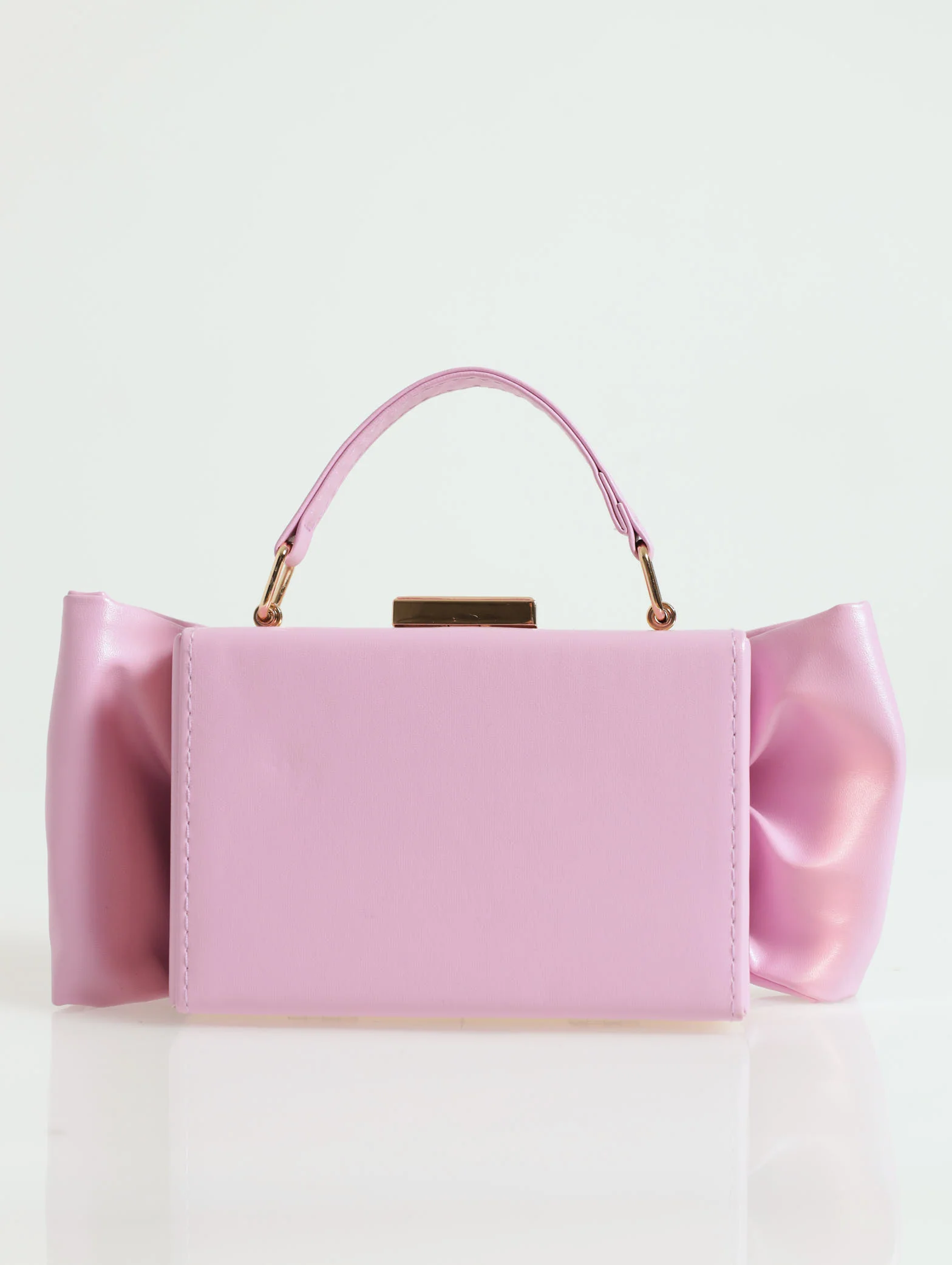 Over Sized Bow Front Mini Clutch - Image 3