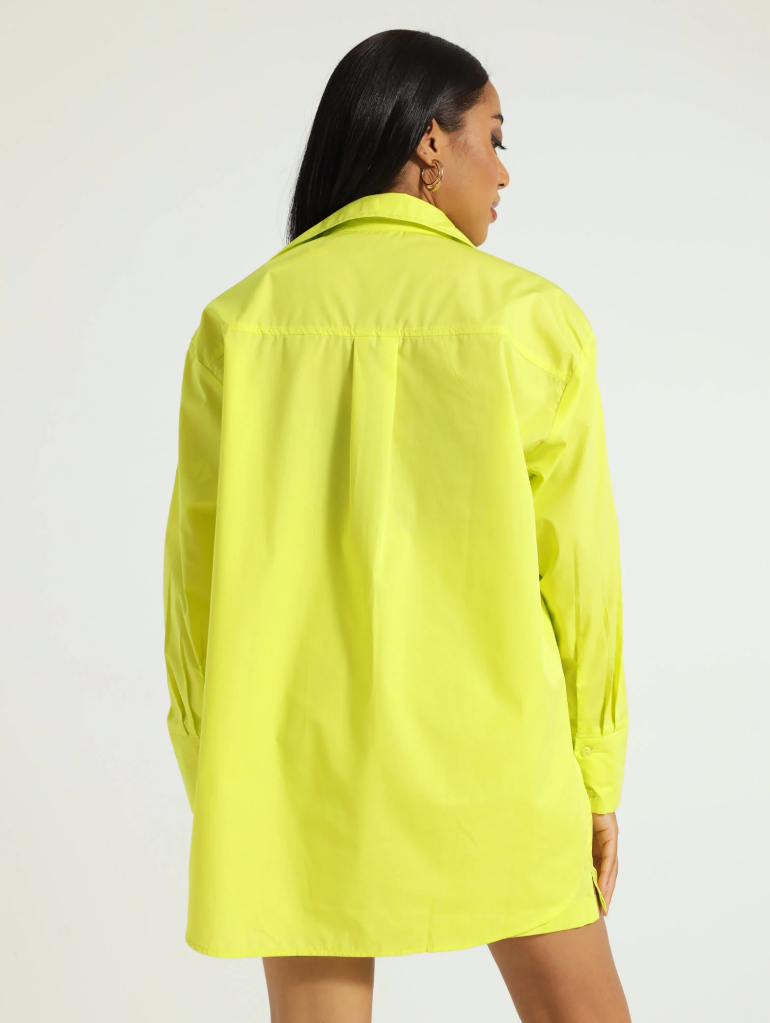 Oversized Poplin Shirt - Image 3