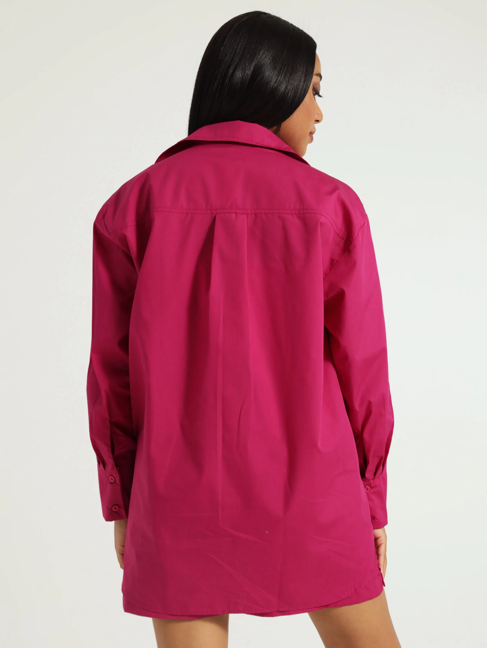Oversized Poplin Shirt - Image 3