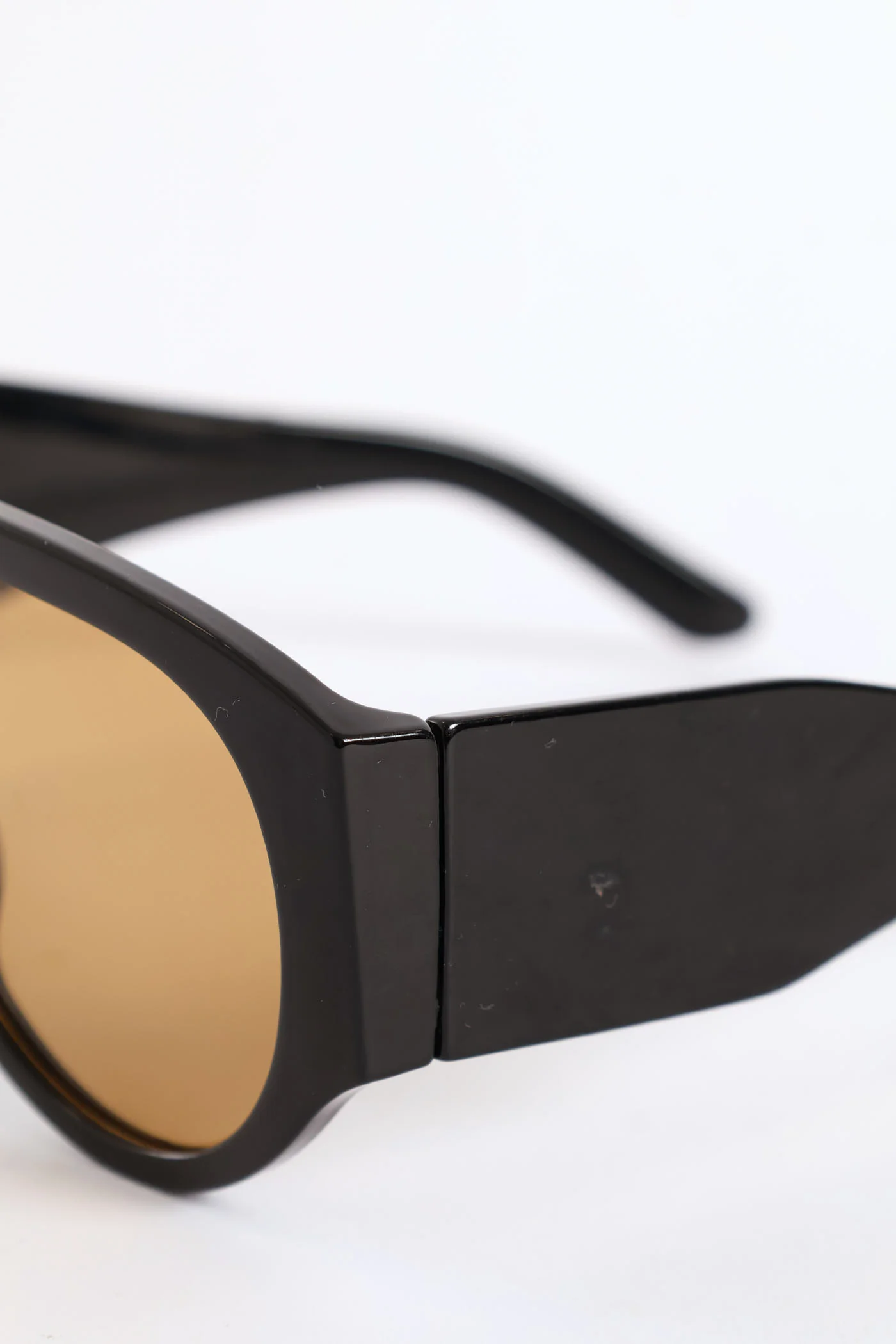 Oversized Teardrop Visor - Black - Image 4