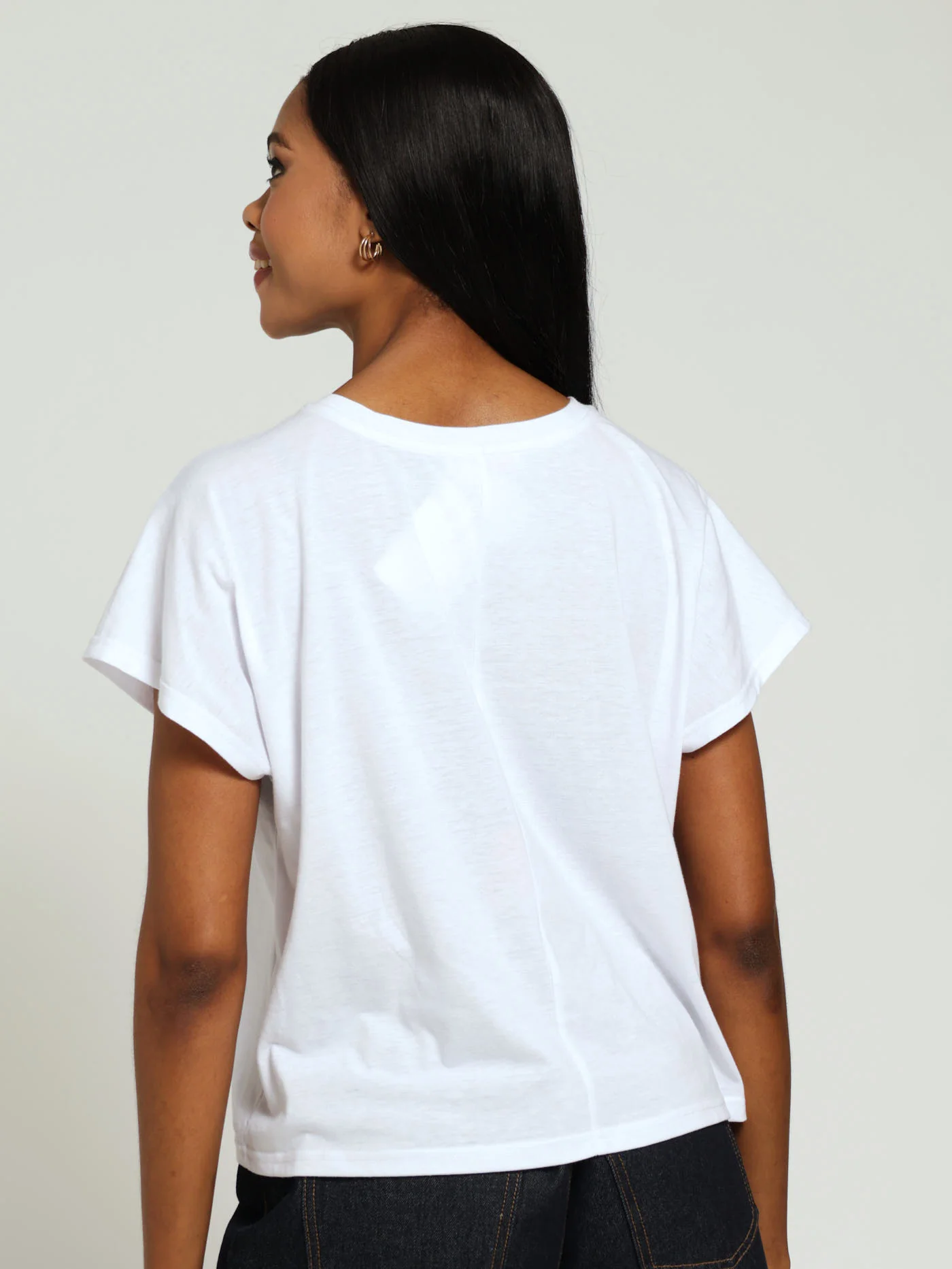 Paris Amour Slogan Tee - White - Image 3