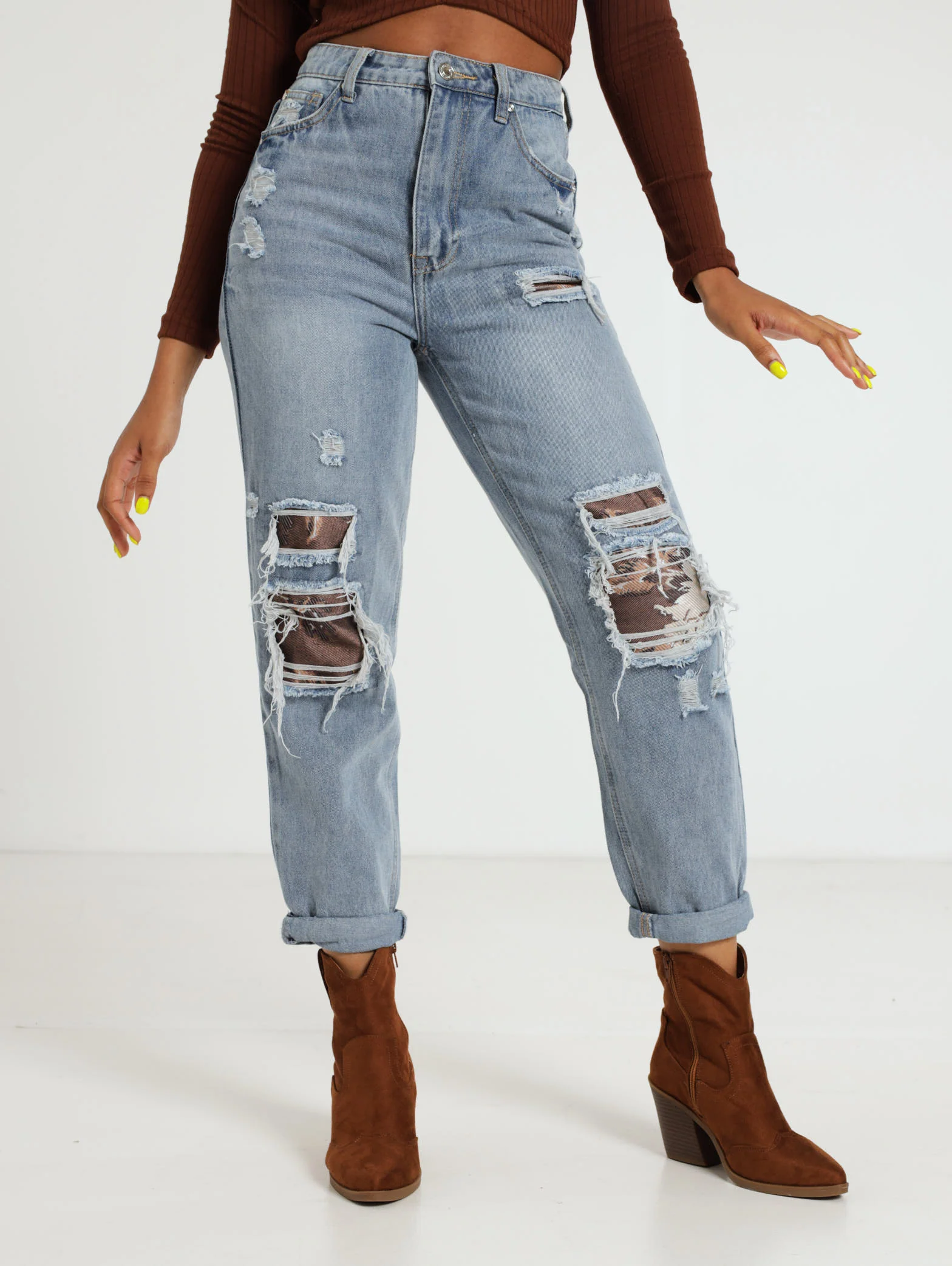 Patch Abraisesd Mom Jean