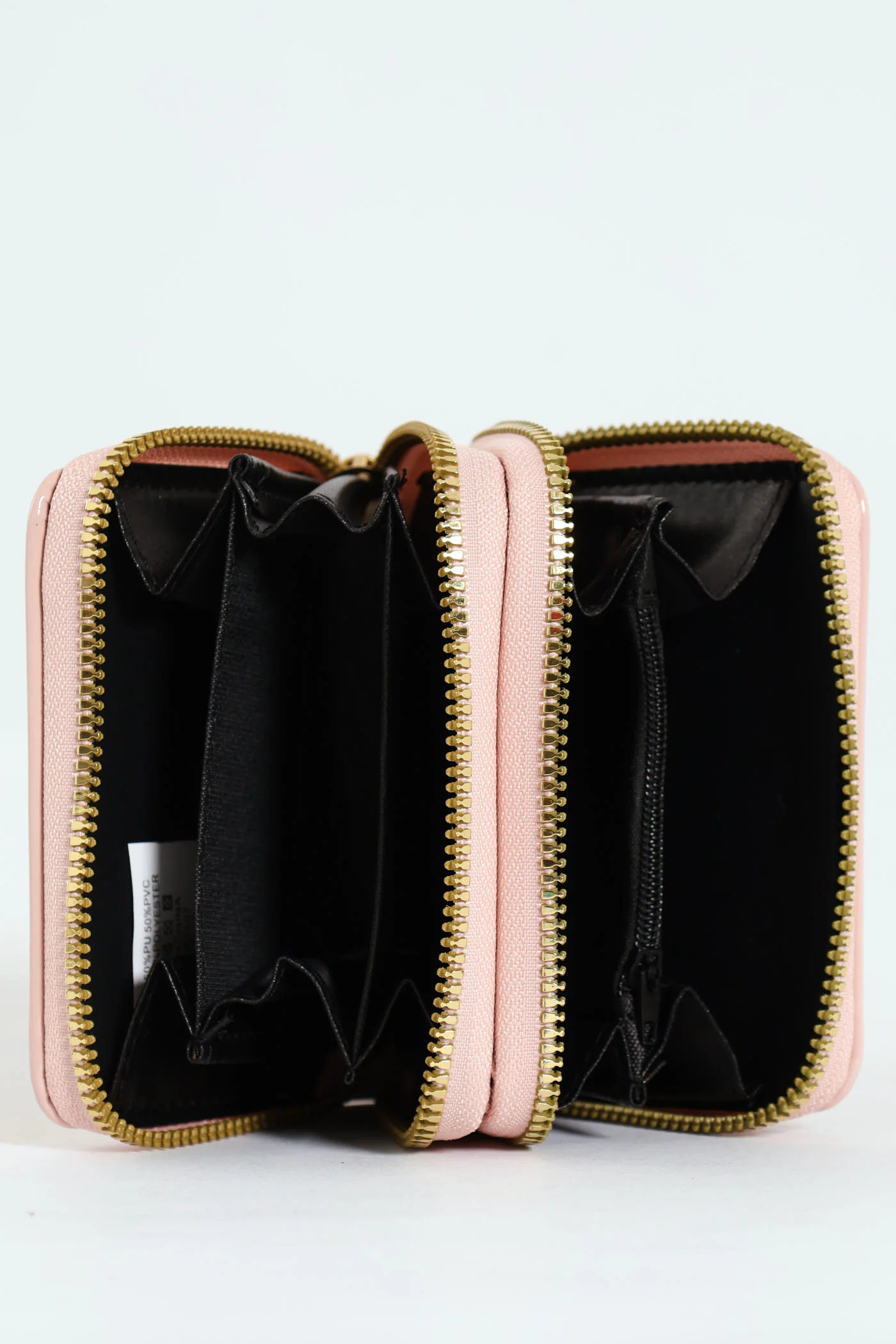 Patent Butterfly Charm Purse - Pink - Image 3