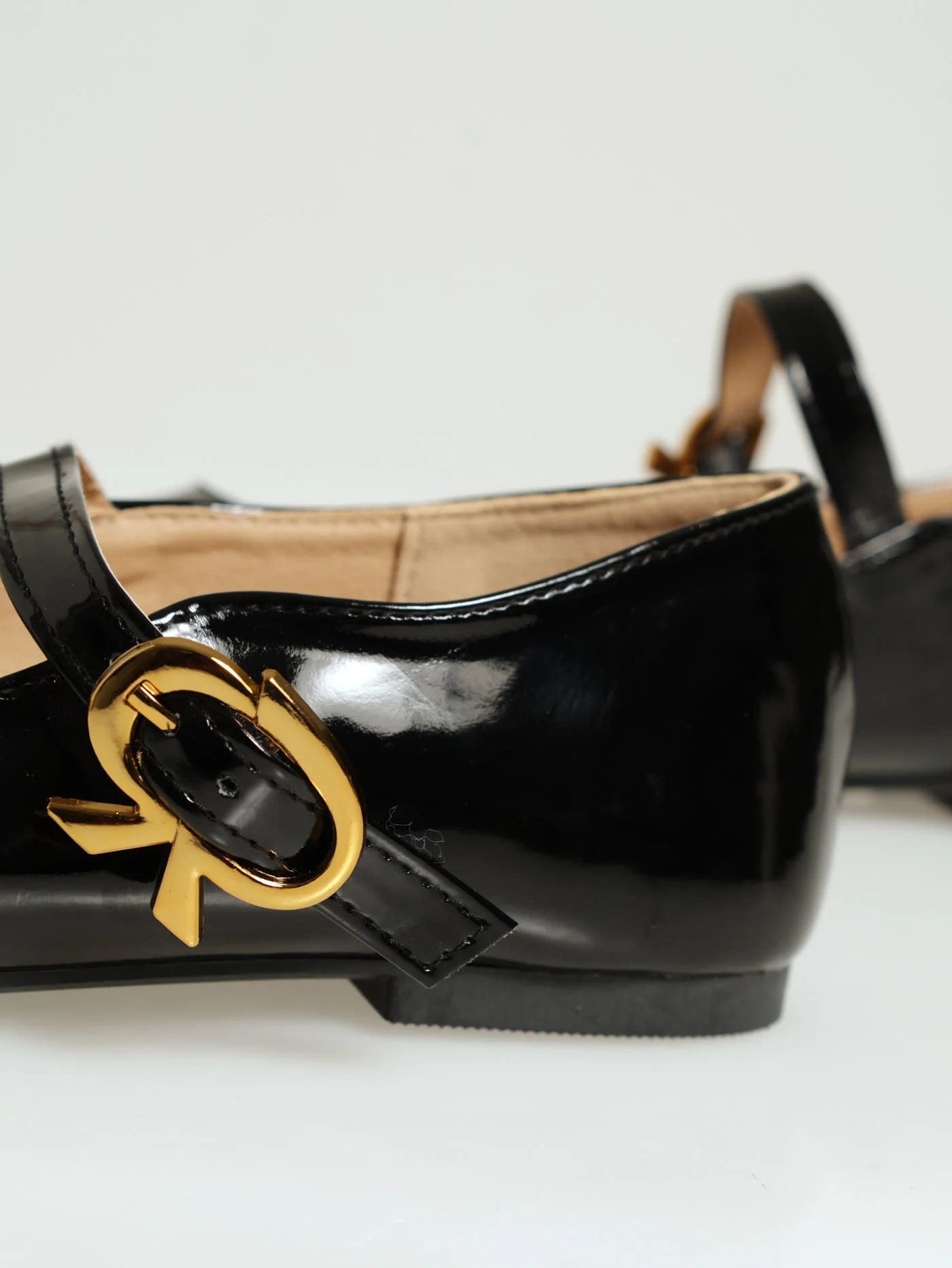 Patent Dainty Mary Jane Pump - Black - Image 5