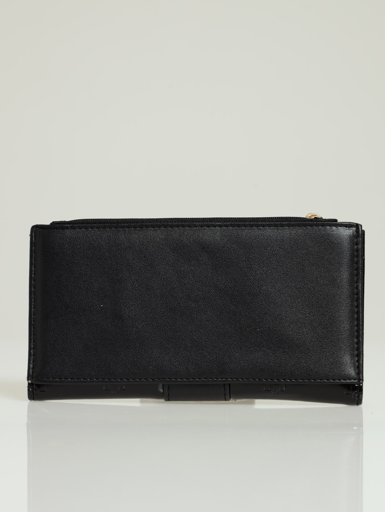 Patent Monogram Large Wallet - Black - Image 3