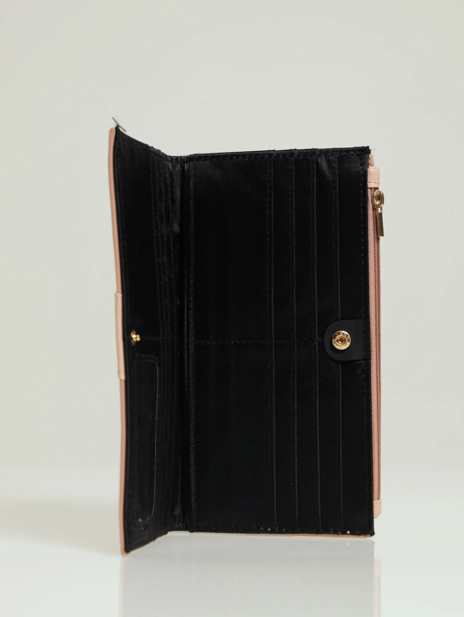 Patent Monogram Large Wallet - Nude - Image 2