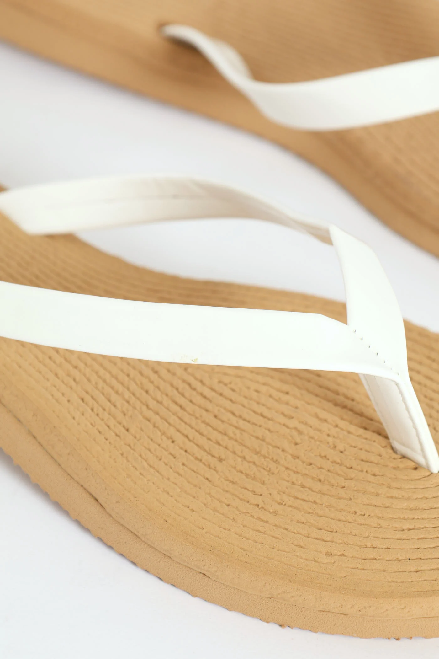 Patent Thong Sandal - White - Image 2