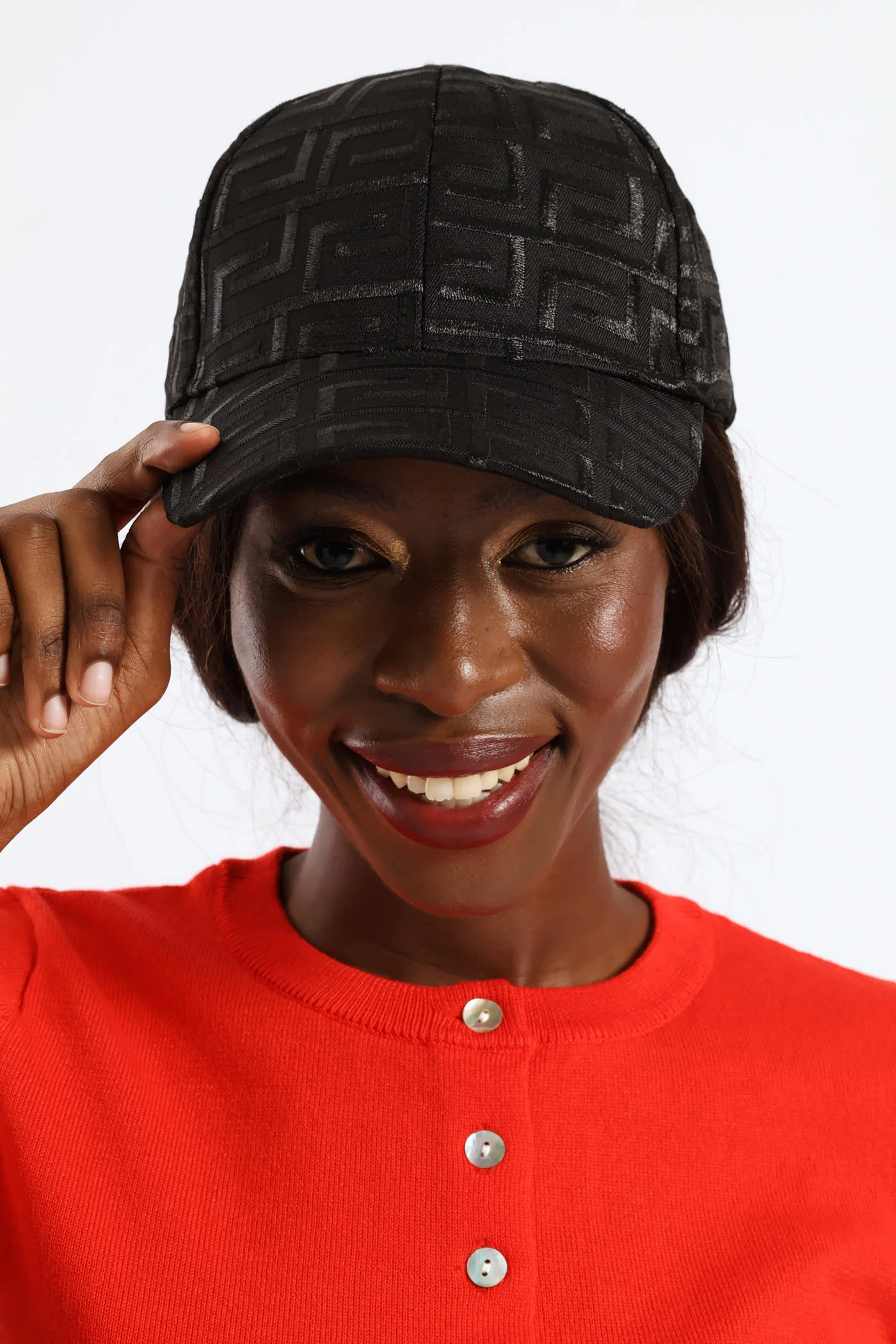 Peak Cap - Black - Image 6