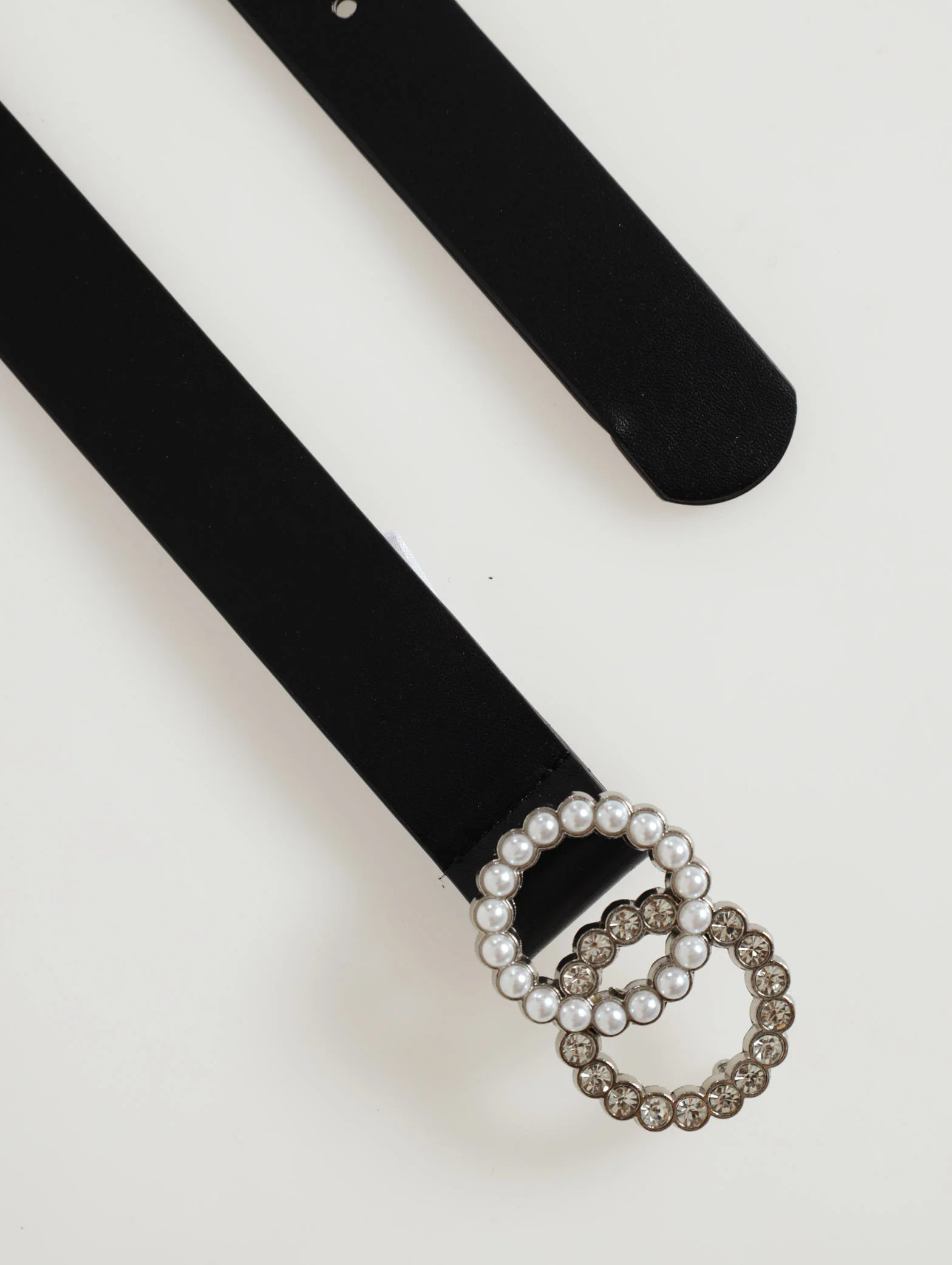 Pearl And Gem Double Ring Belt - Image 2