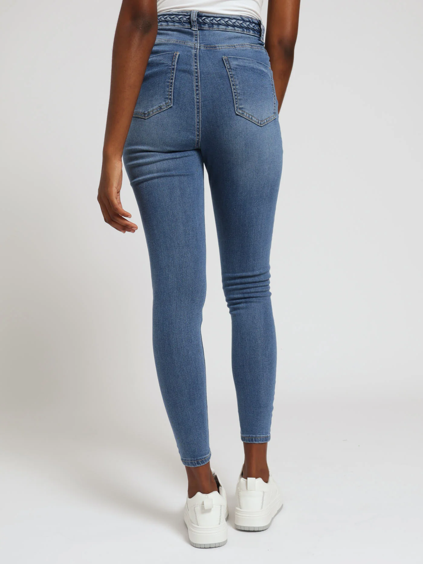 Self Belt Skinny Jean - Image 3