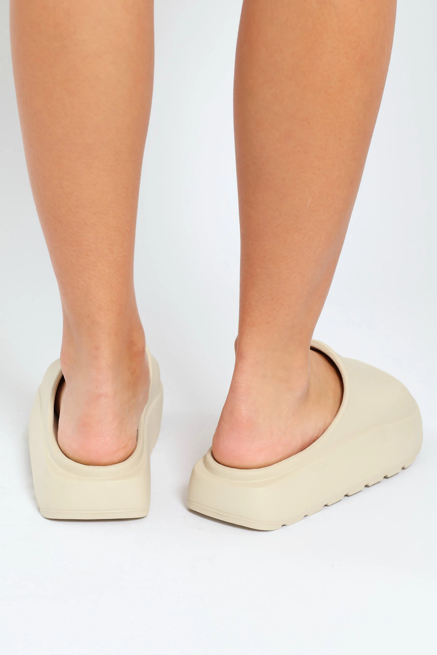 Platform Eva Slide Sandal - Natural - Image 4