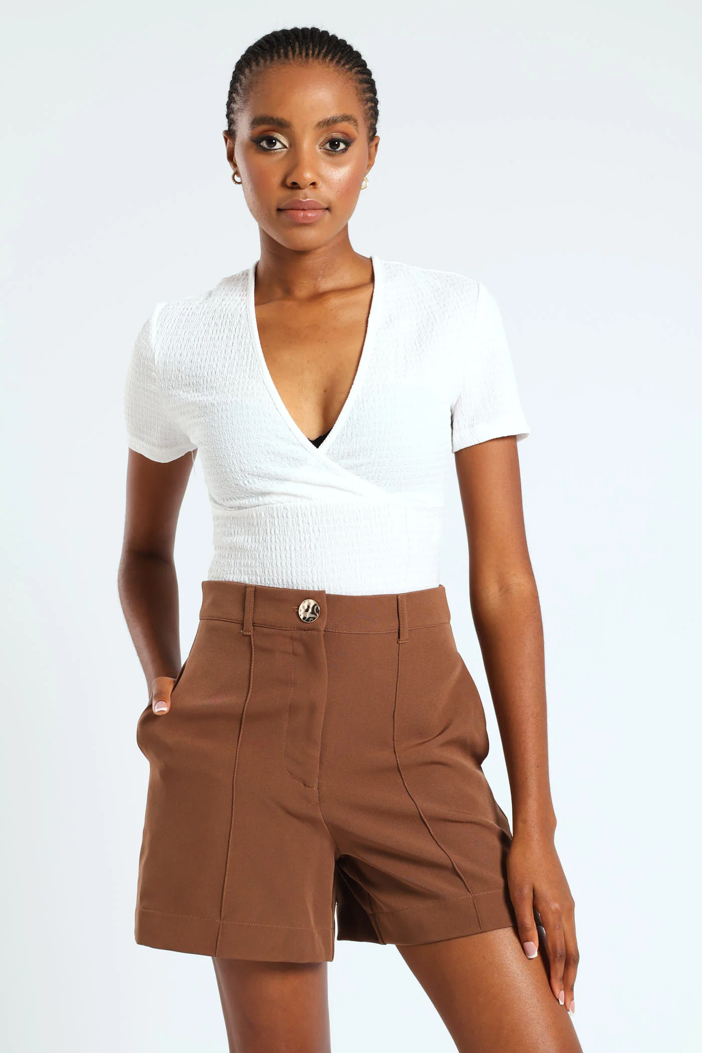 Pleat Front Short - Image 2