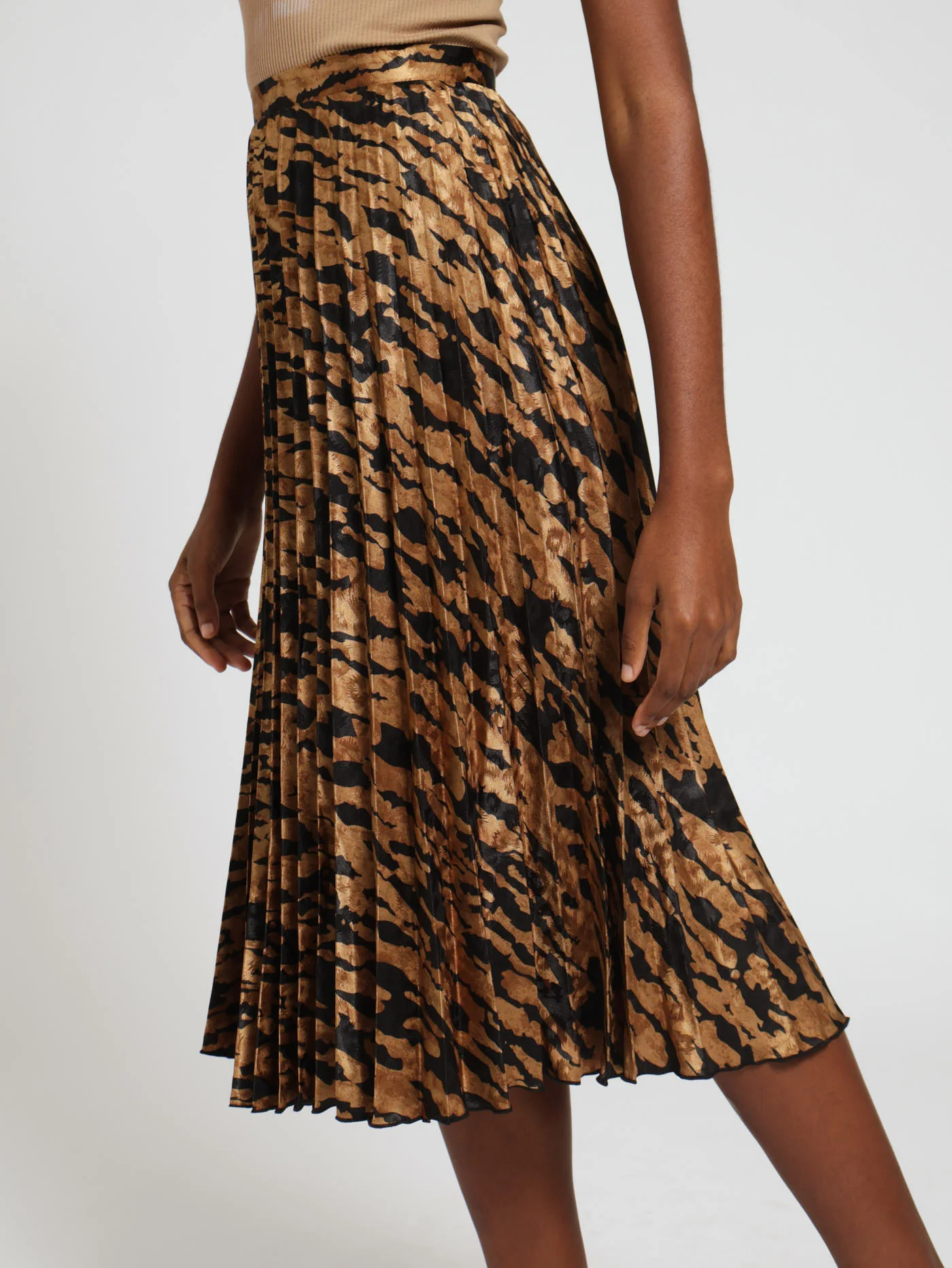Pleated Skirt - Animal - Image 2