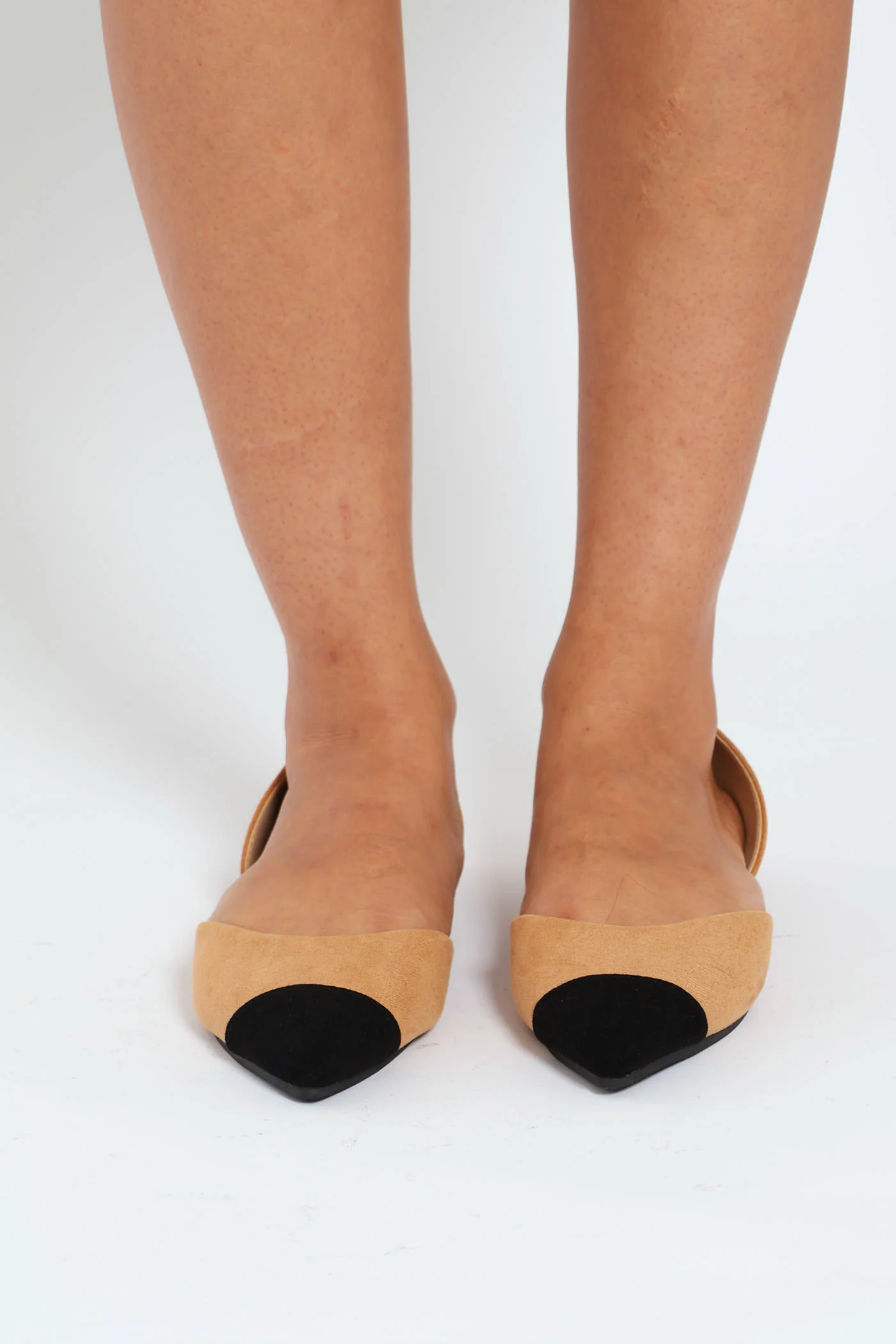 Pointy Open Waist Toe Cap Pump - Multi - Image 4
