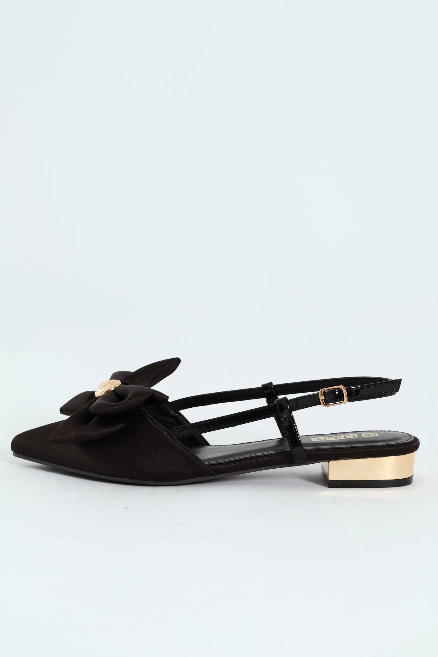Pointy Pump Slingback Pump - Black - Image 4
