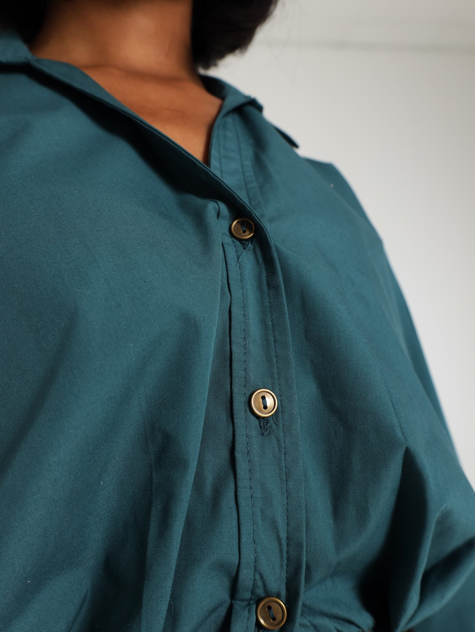 Poplin Cropped Shirt - Image 4