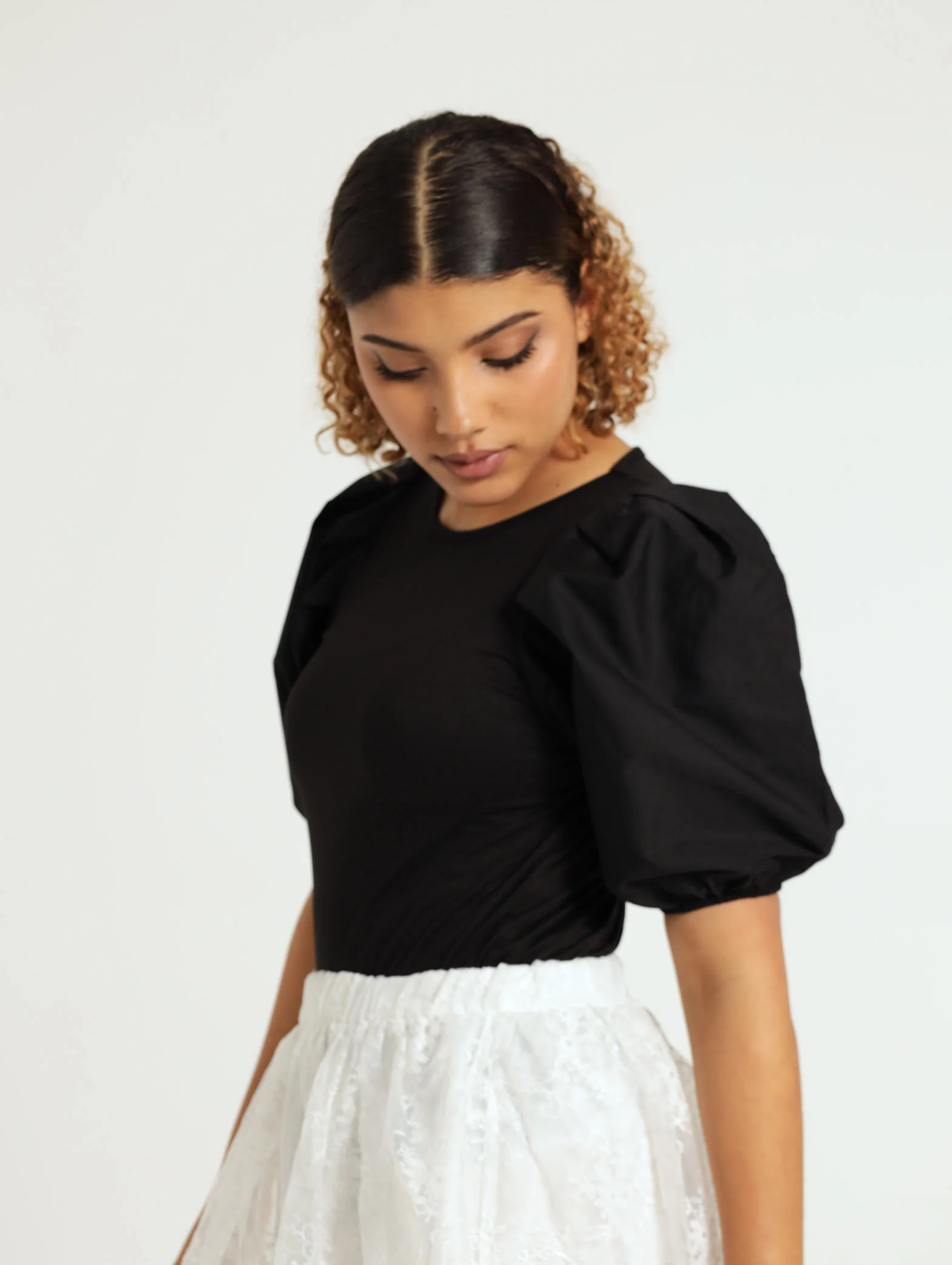 Poplin Sleeve Top - Image 2