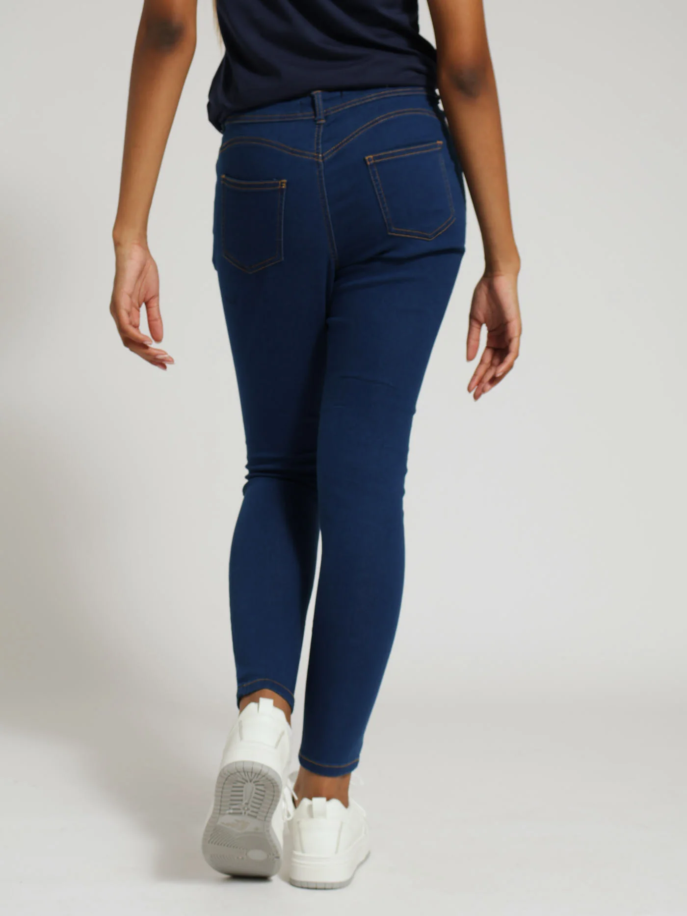 Portia Push Up Denim Jeans - Stonewash - Image 4