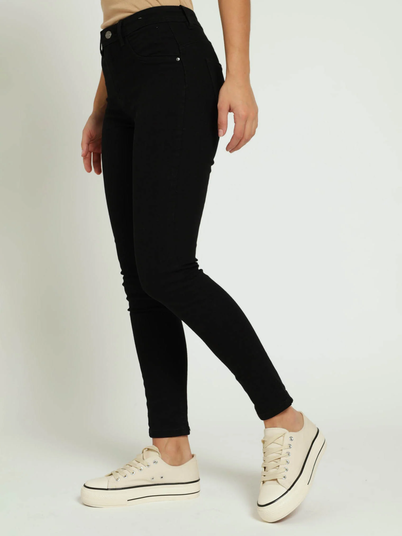 Portia Push Up Jeans - Black - Image 3