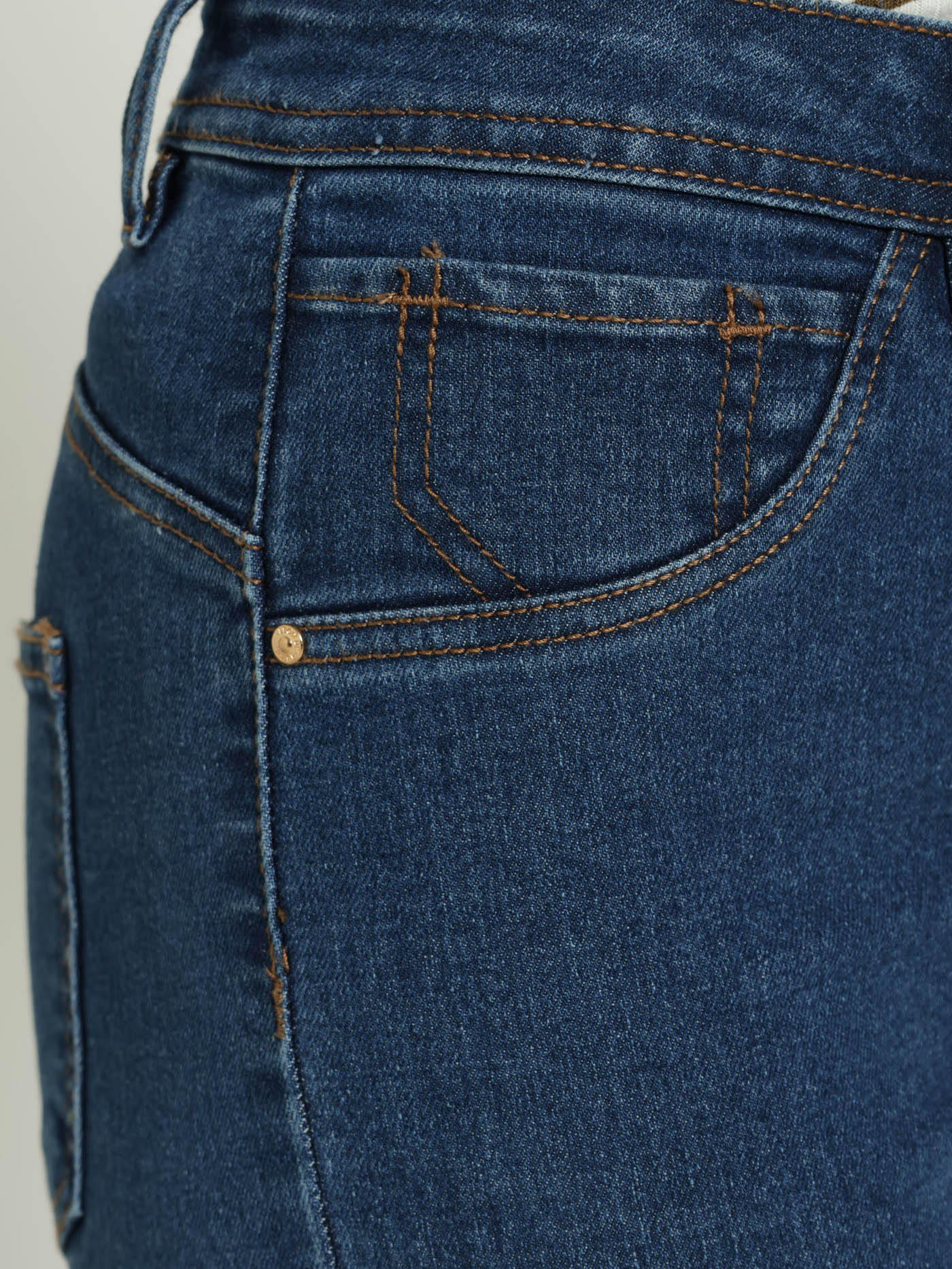 Portia Push Up Jeans - Dark Wash Ink - Image 5