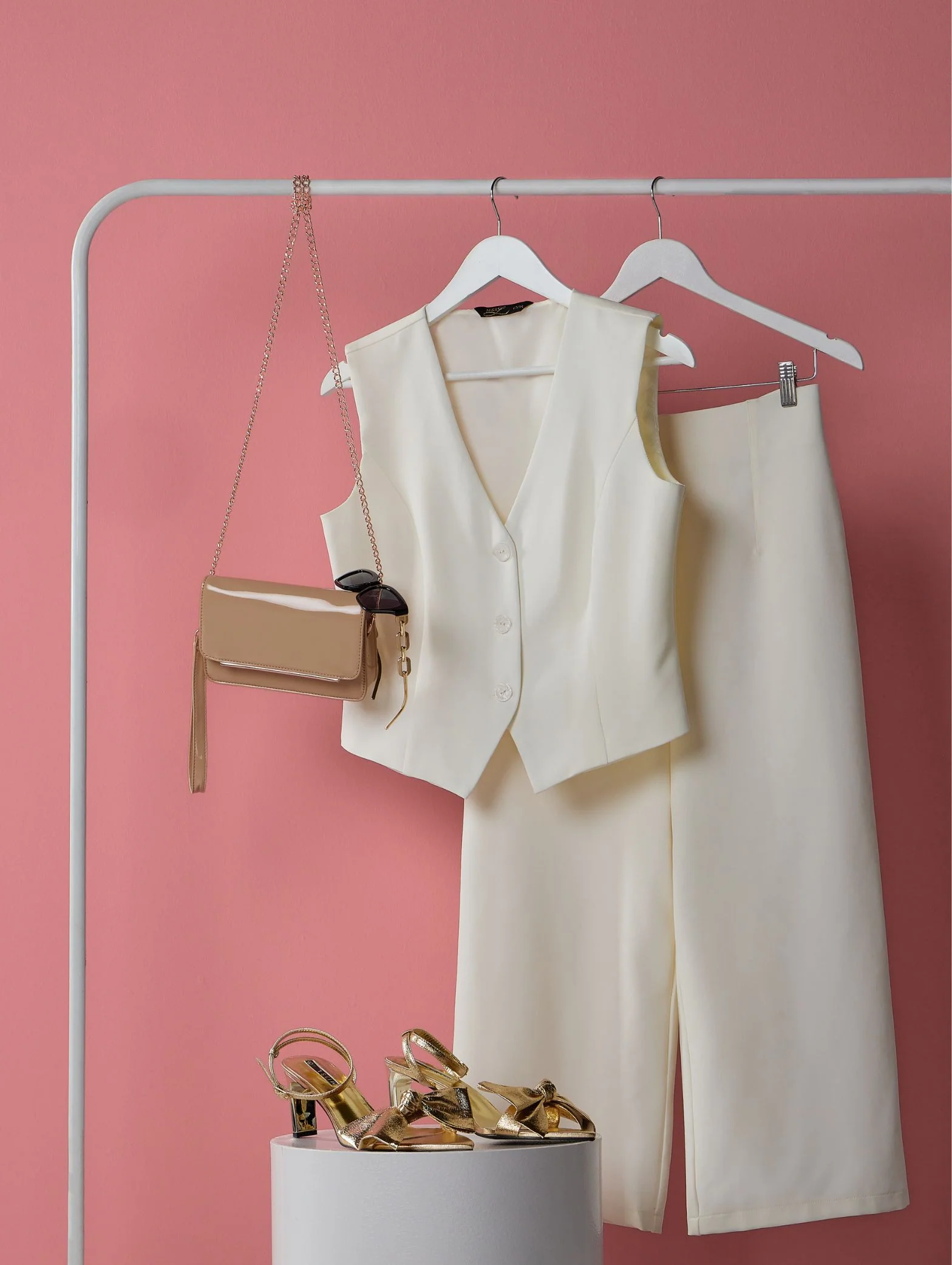 Culotte Pants - Cream - Image 5