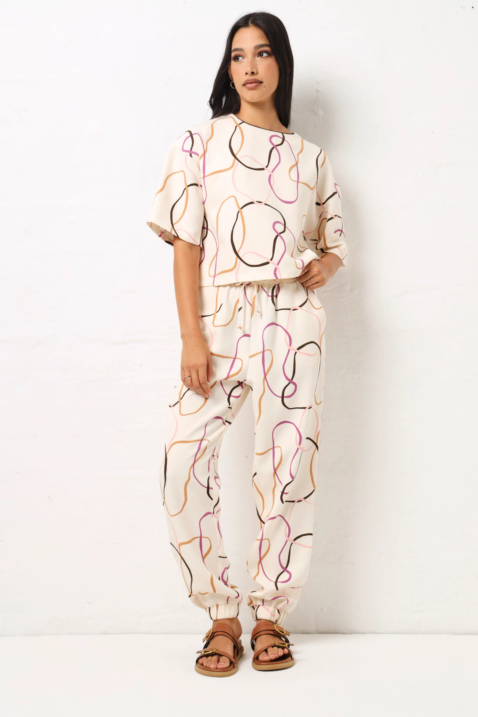 Printed Barbi Jogger - Multi - Image 4
