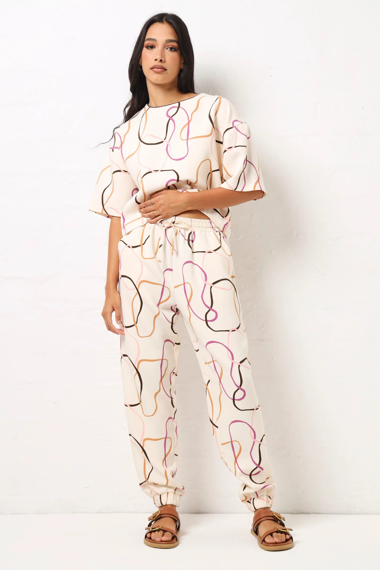 Printed Barbi Jogger - Multi - Image 6