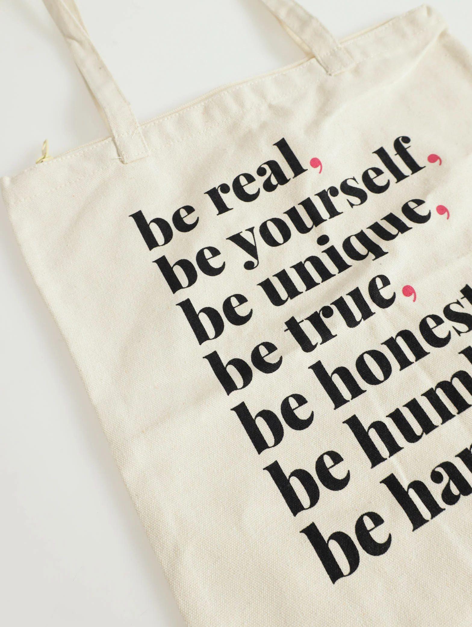 Printed Canvas Bookbag - Image 2