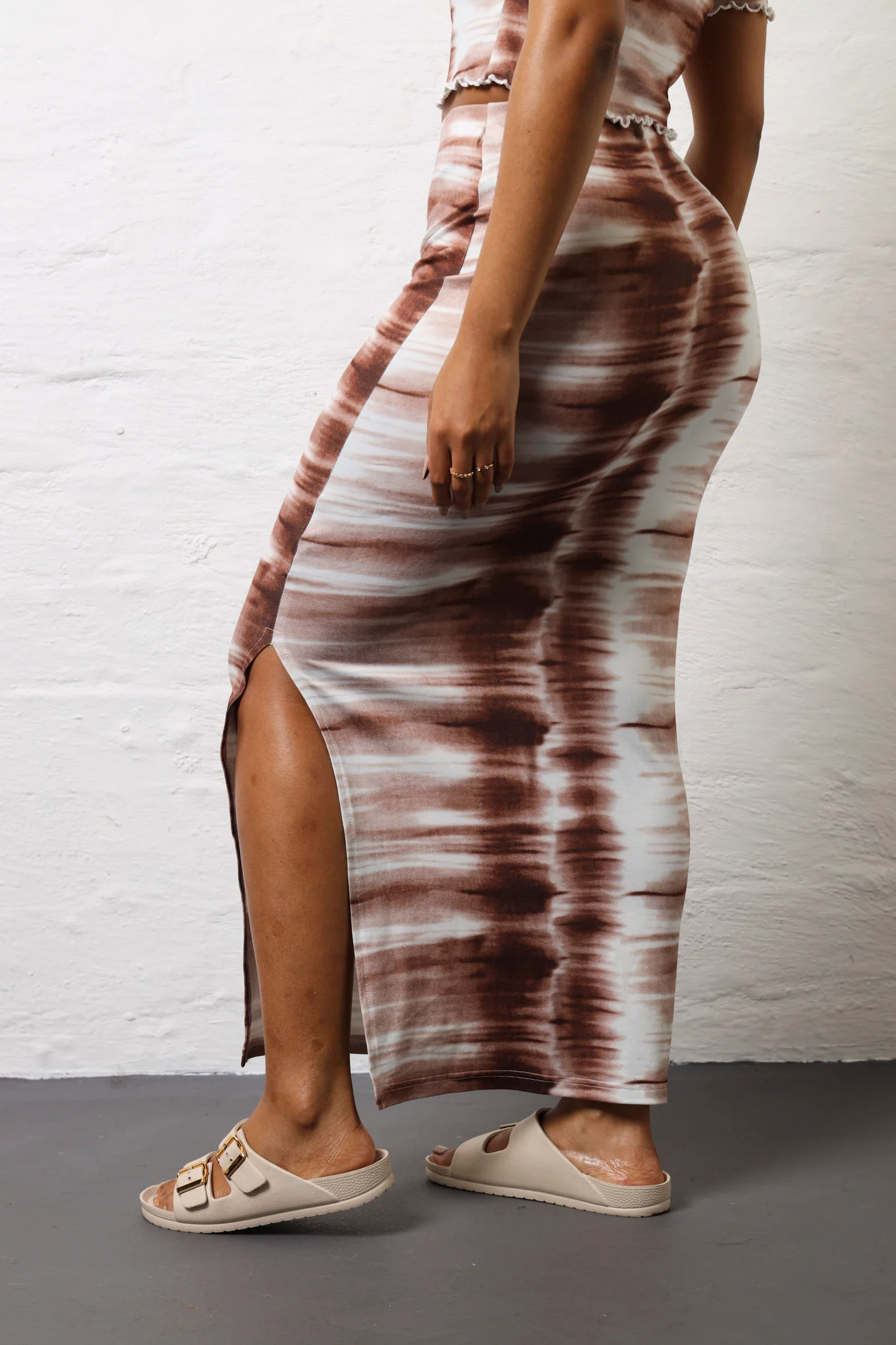 Printed Midi Skirt - Multi - Image 3