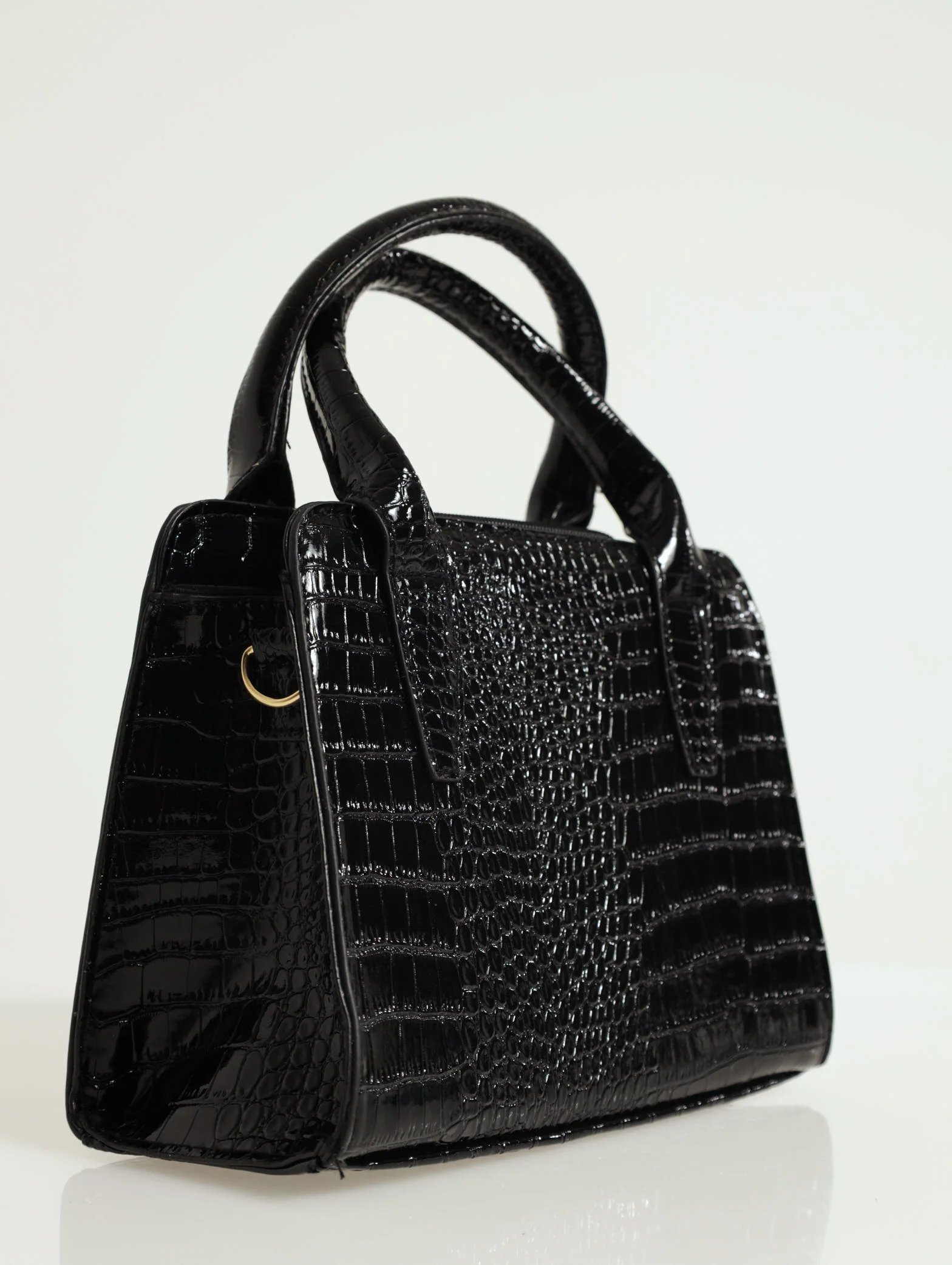 Printed Strap Tote Bag - Image 3