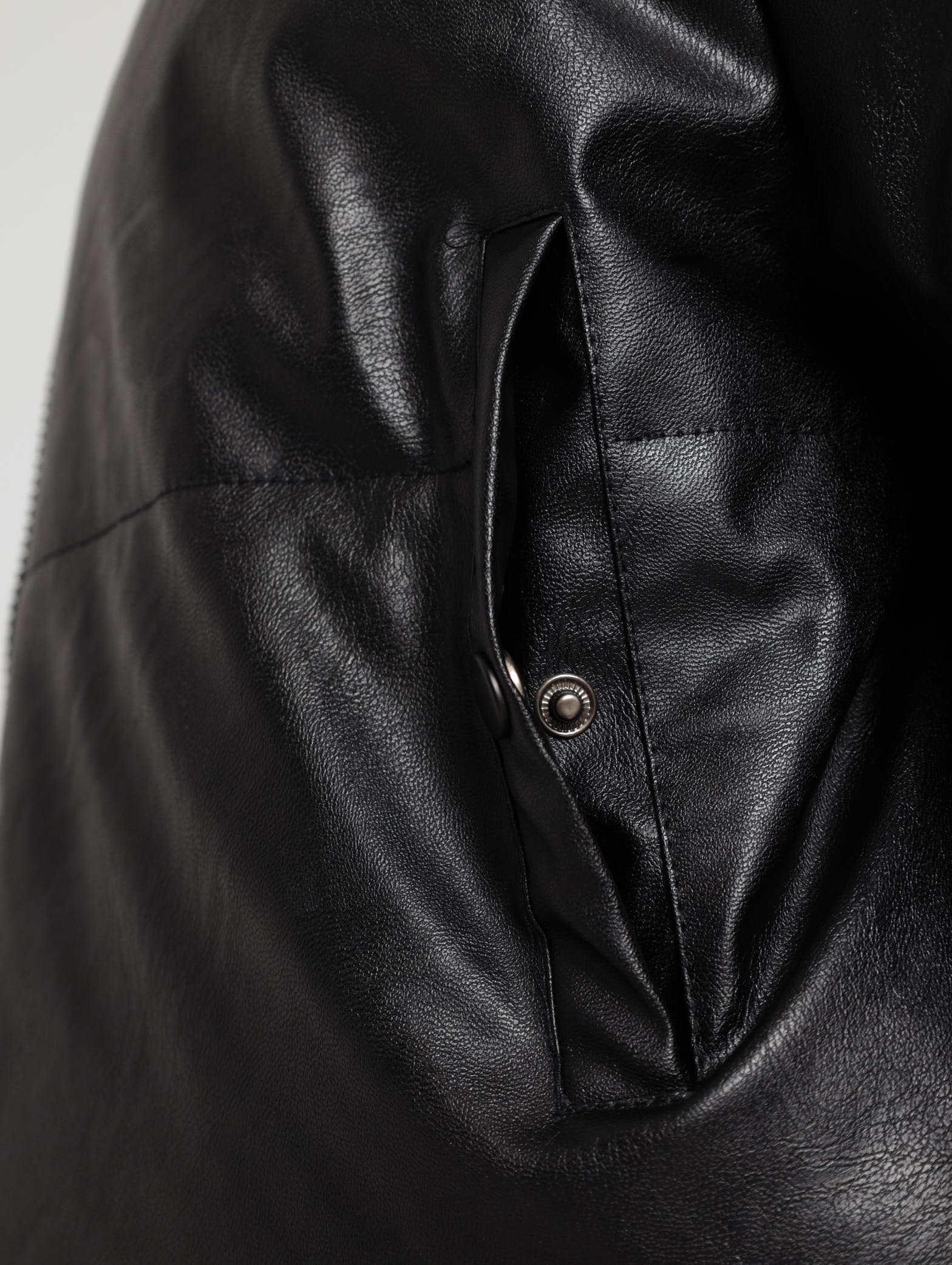 PU Bomber Jacket - Image 4